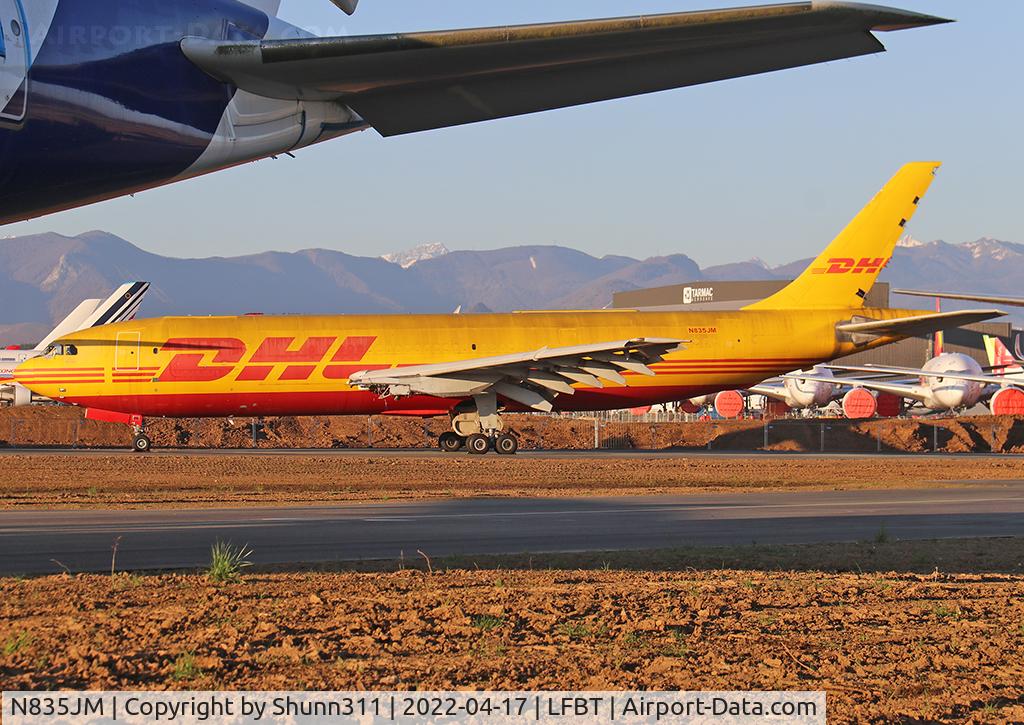 N835JM, 1983 Airbus A300B4-203F C/N 259, Still stored but without engines...