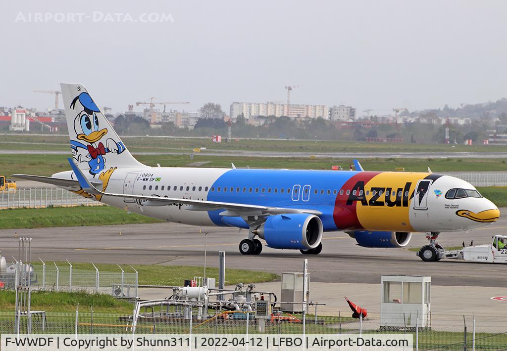 F-WWDF, 2022 Airbus A320-251N C/N 10804, C/n 10804 - To be PR-YSI in special Donald Duck c/s