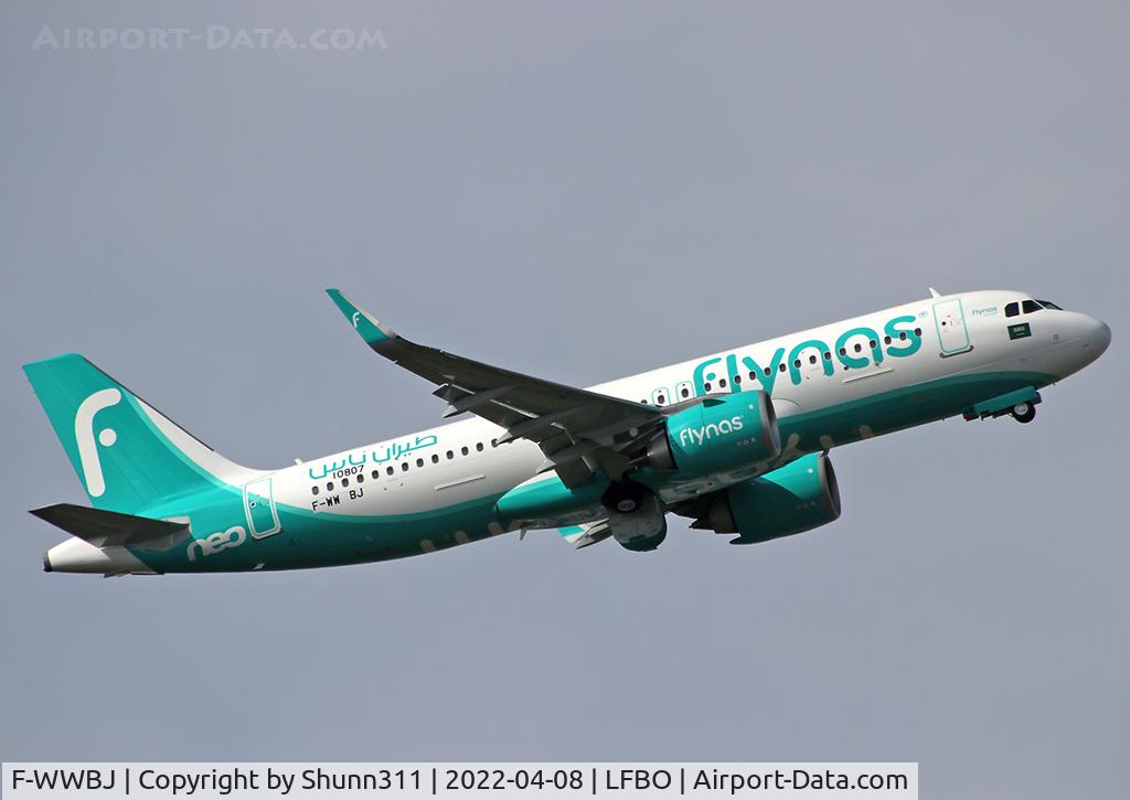 F-WWBJ, 2022 Airbus A320-251N C/N 10807, C/n 10807 - To be HZ-NS48