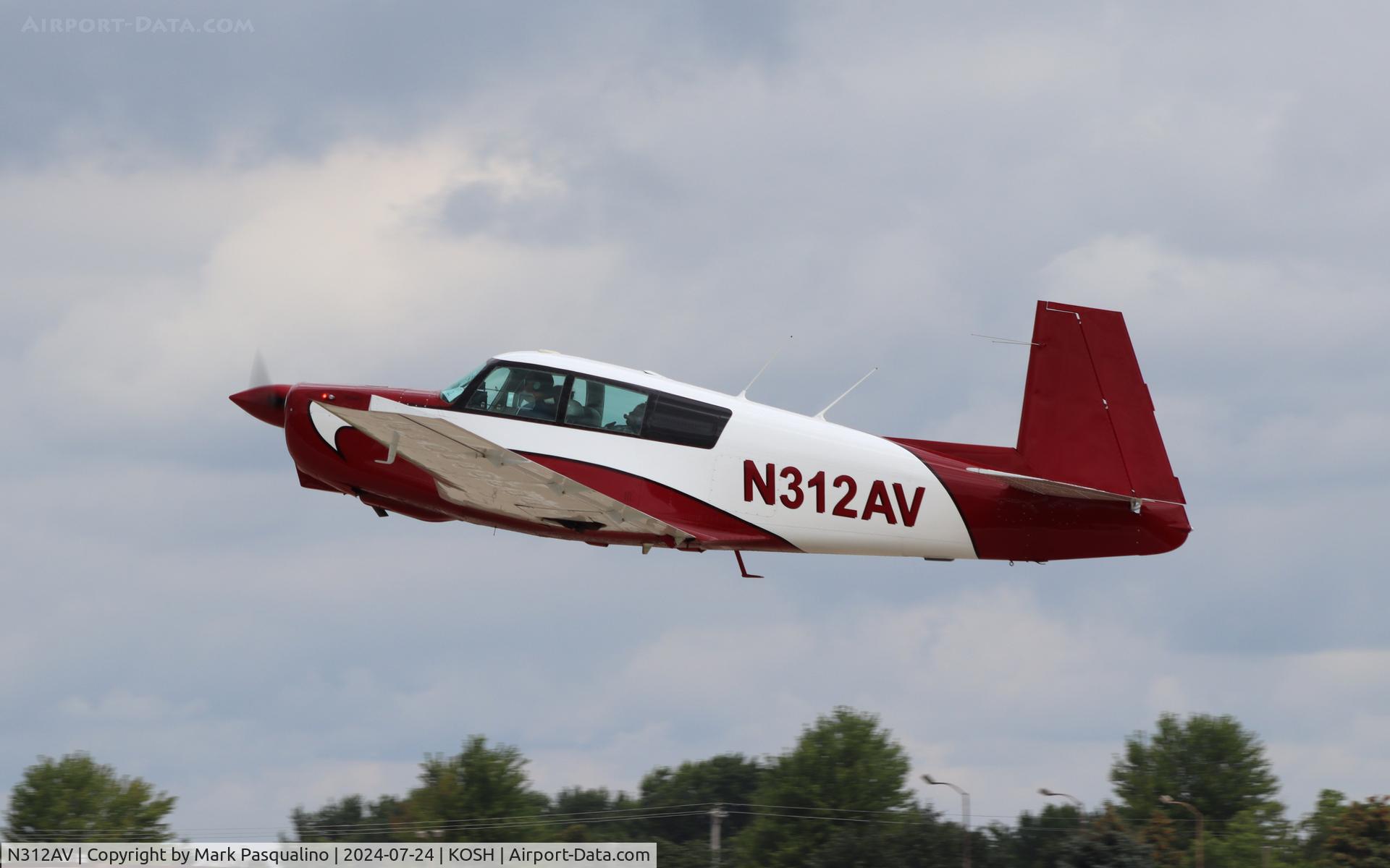 N312AV, 1968 Mooney M20C Ranger C/N 680049, Mooney M20C