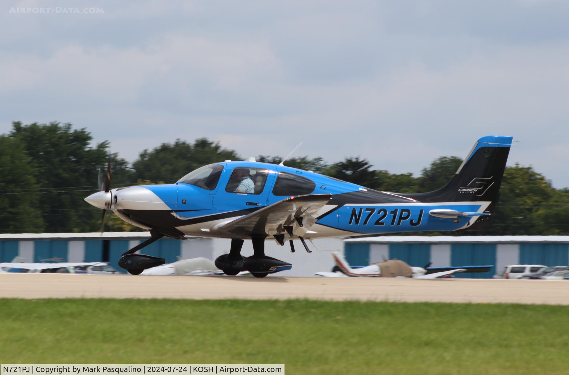 N721PJ, 2024 Cirrus SR22T C/N 9929, Cirrus SR22T