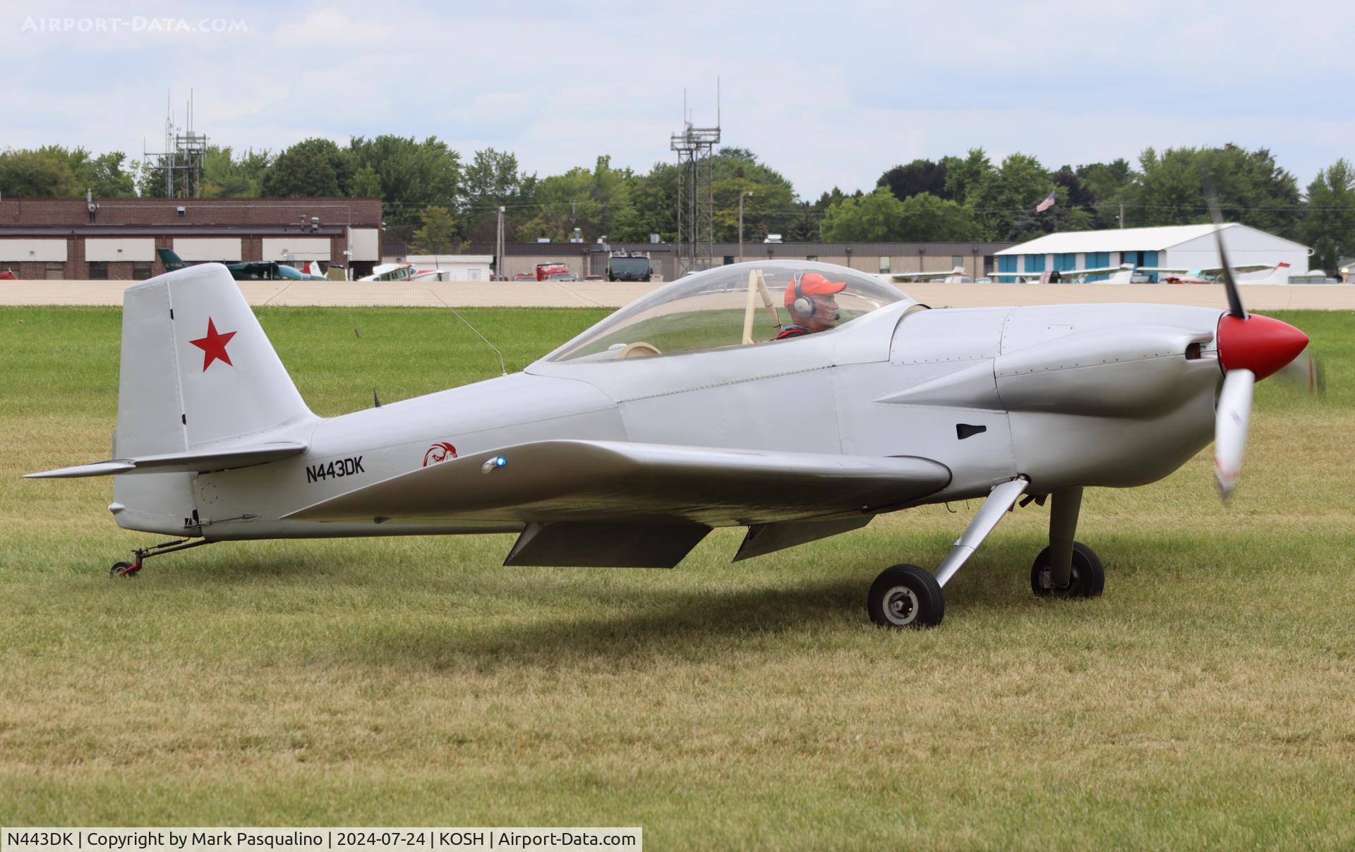 N443DK, Vans RV-4 C/N 1189, Vans RV-4