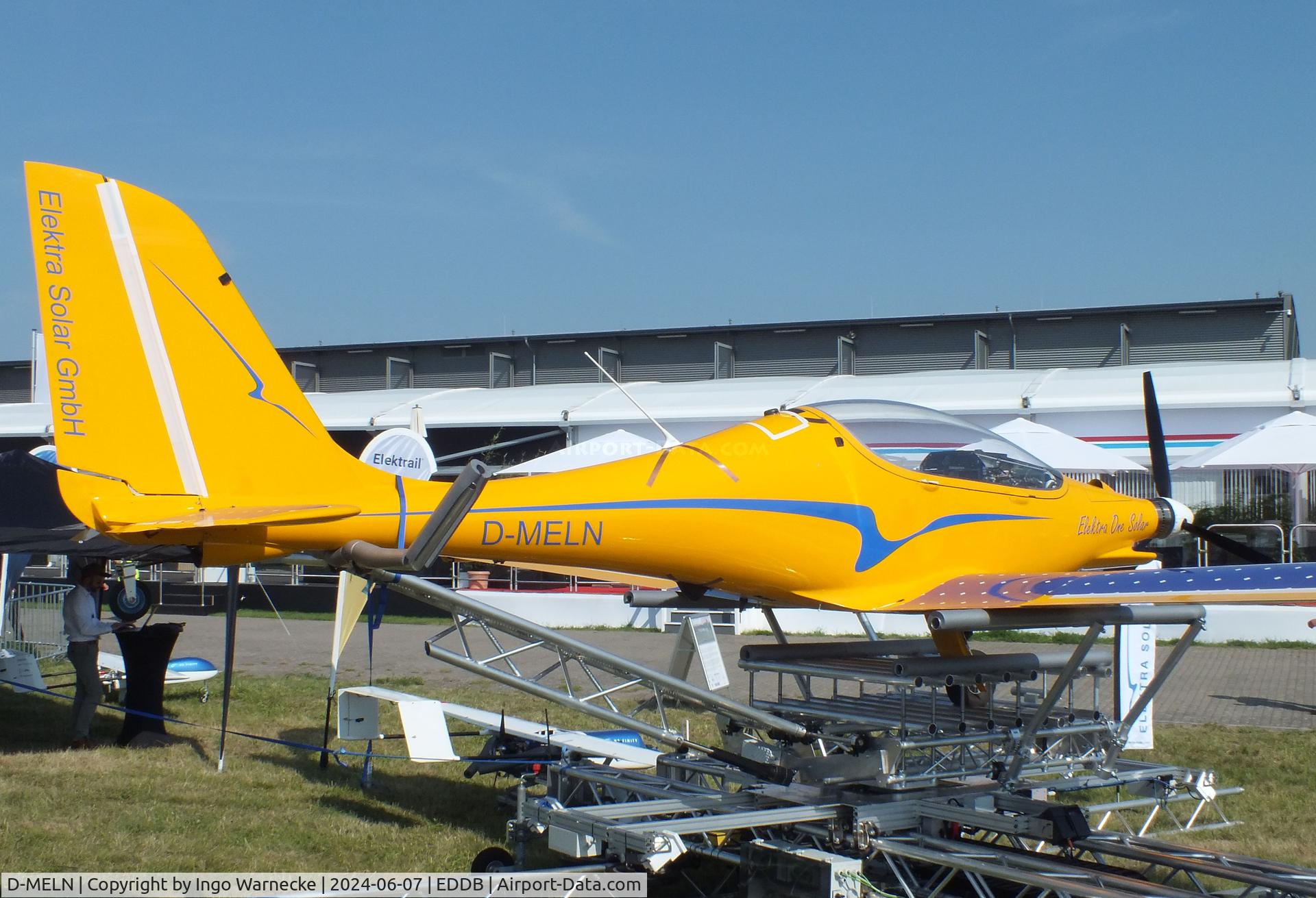 D-MELN, PC-Aero Elektra One C/N 01, PC-Aero Elektra One Solar with electric motor at the ILA 2024, Berlin