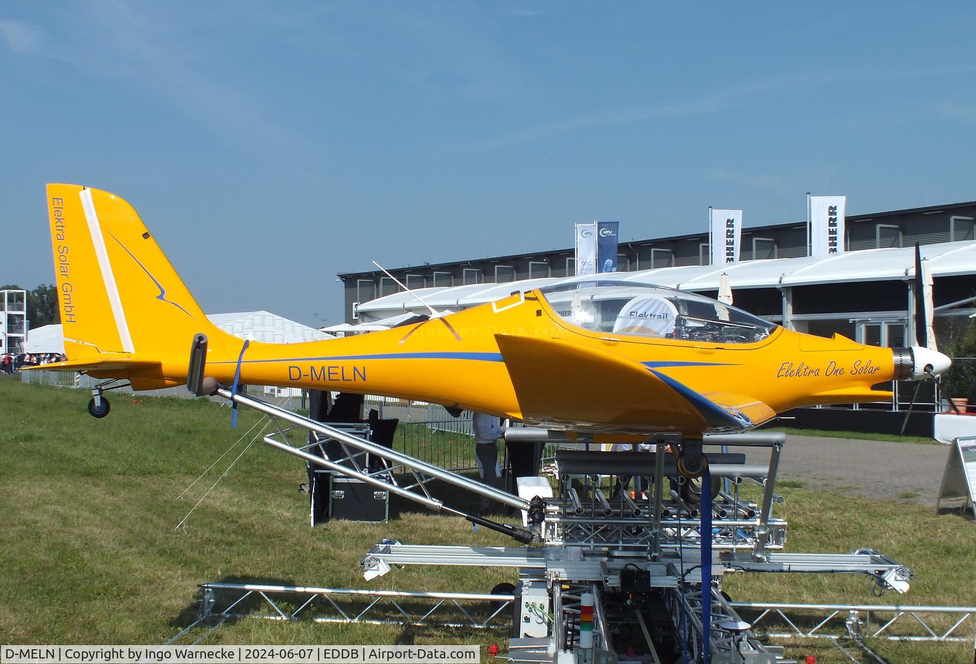 D-MELN, PC-Aero Elektra One C/N 01, PC-Aero Elektra One Solar with electric motor at the ILA 2024, Berlin