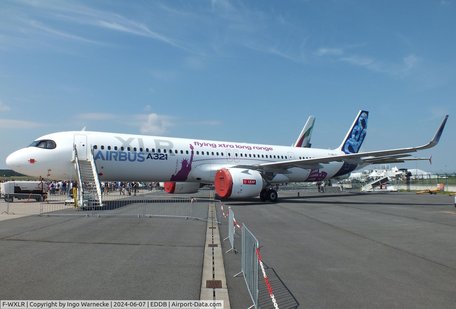 F-WXLR, 2022 Airbus A321-253NY C/N 11000, Airbus A321-XLR NEO demonstrator at the ILA 2024, Berlin
