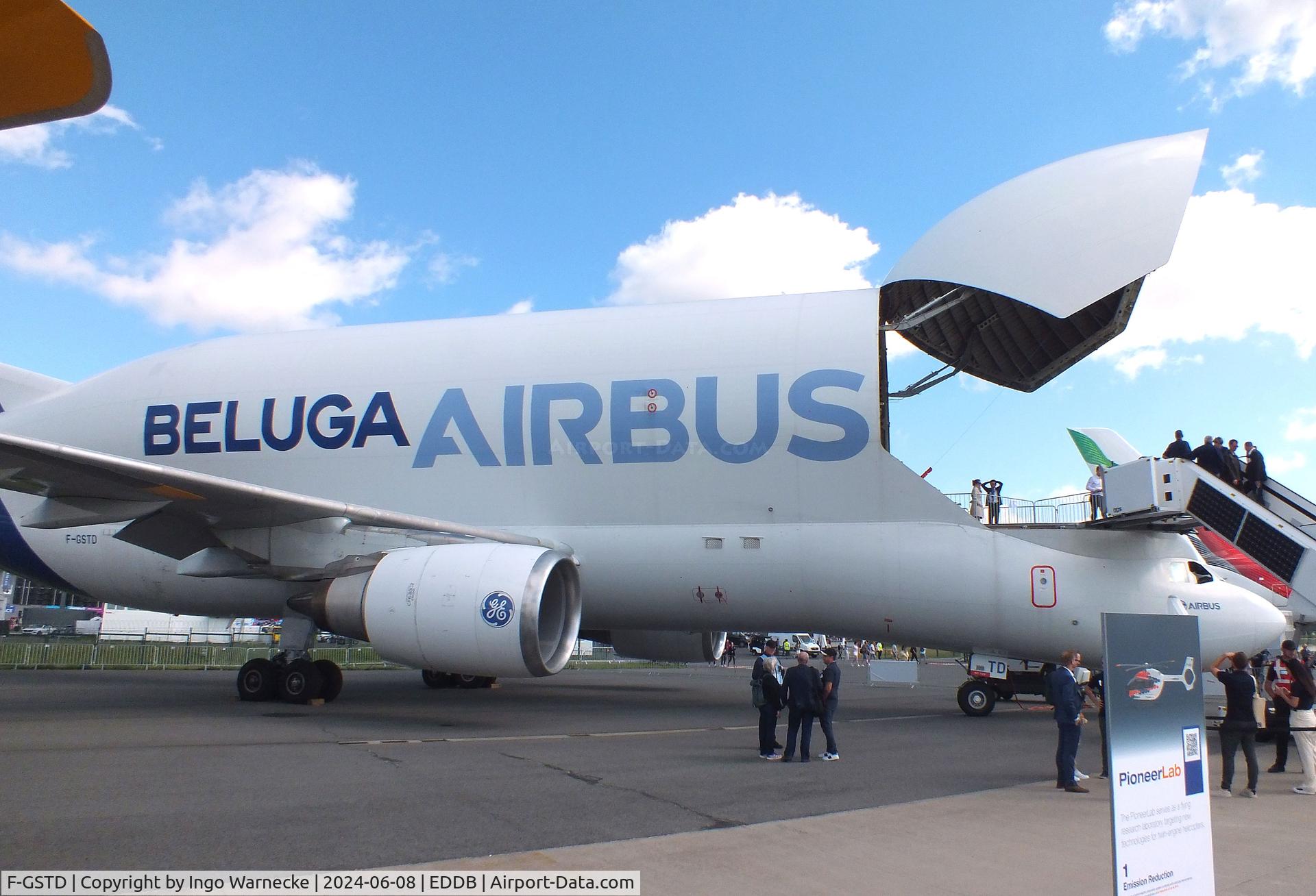 F-GSTD, 1998 Airbus A300B4-608ST Beluga C/N 776, Airbus A300B4-608ST Beluga at ILA 2024, Berlin