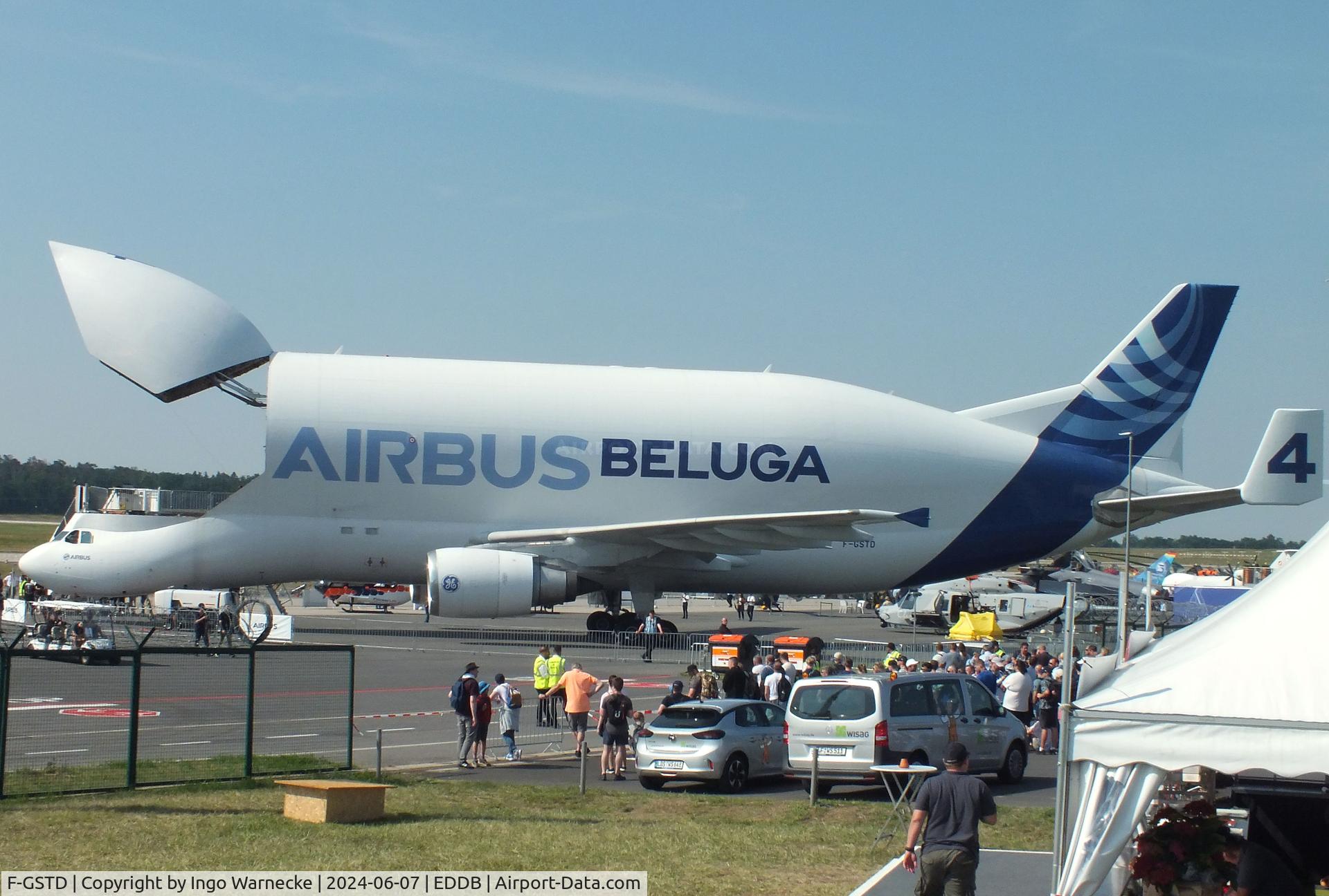 F-GSTD, 1998 Airbus A300B4-608ST Beluga C/N 776, Airbus A300B4-608ST Beluga at ILA 2024, Berlin