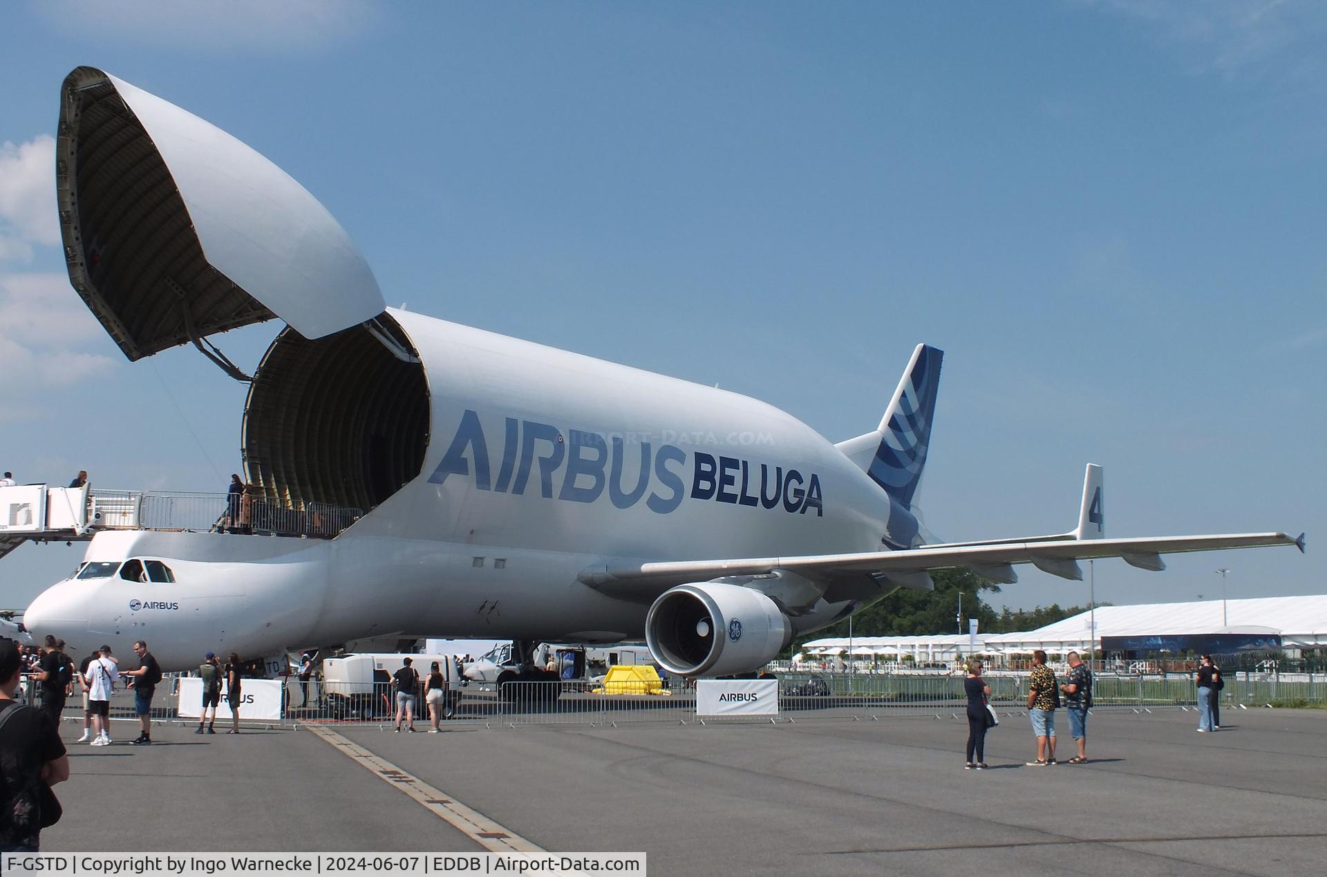 F-GSTD, 1998 Airbus A300B4-608ST Beluga C/N 776, Airbus A300B4-608ST Beluga at ILA 2024, Berlin