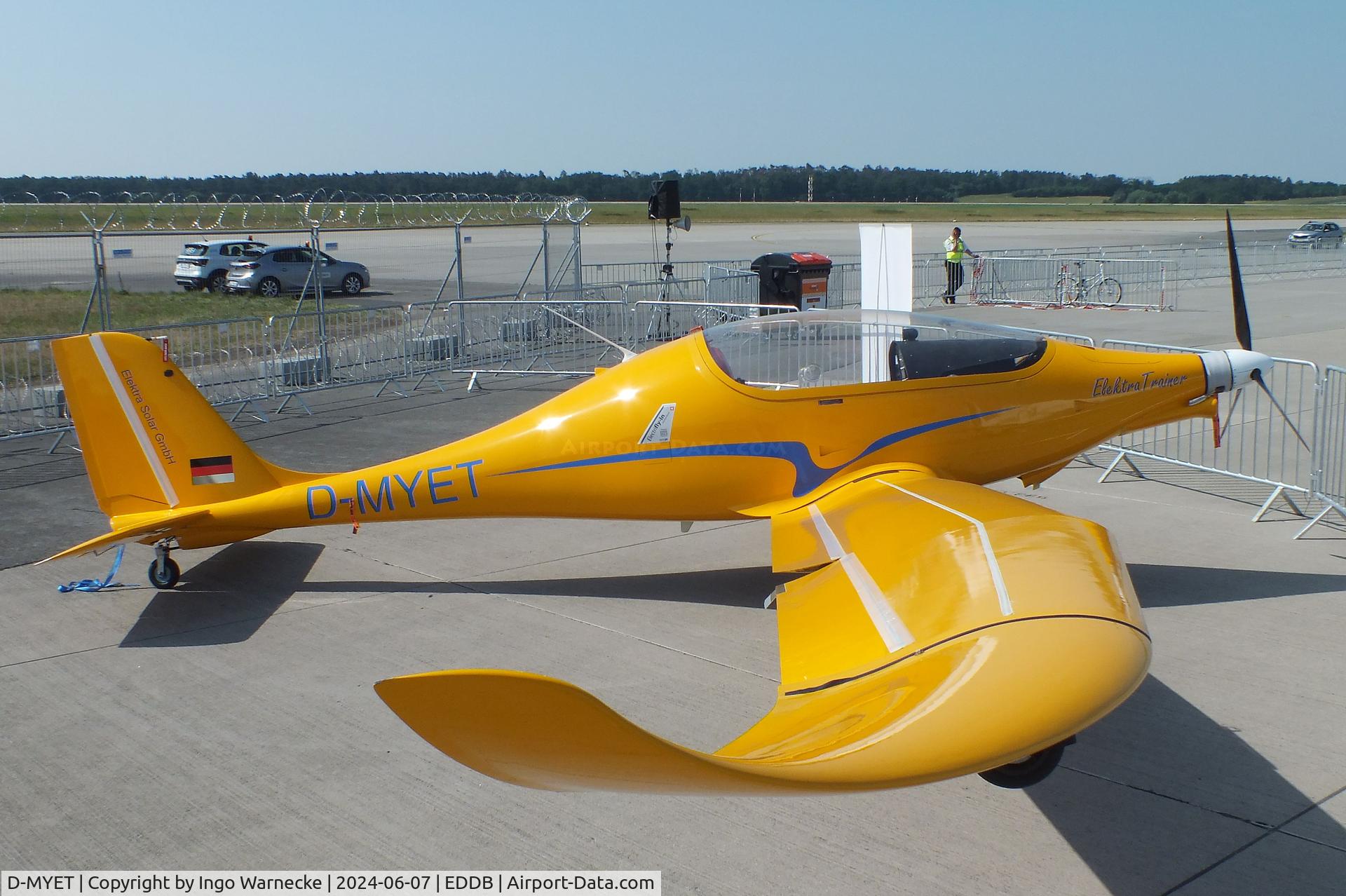D-MYET, 2022 Elektra Solar Elektra Trainer C/N 001, Elektra Solar Elektra Trainer prototype at ILA 2024, Berlin
