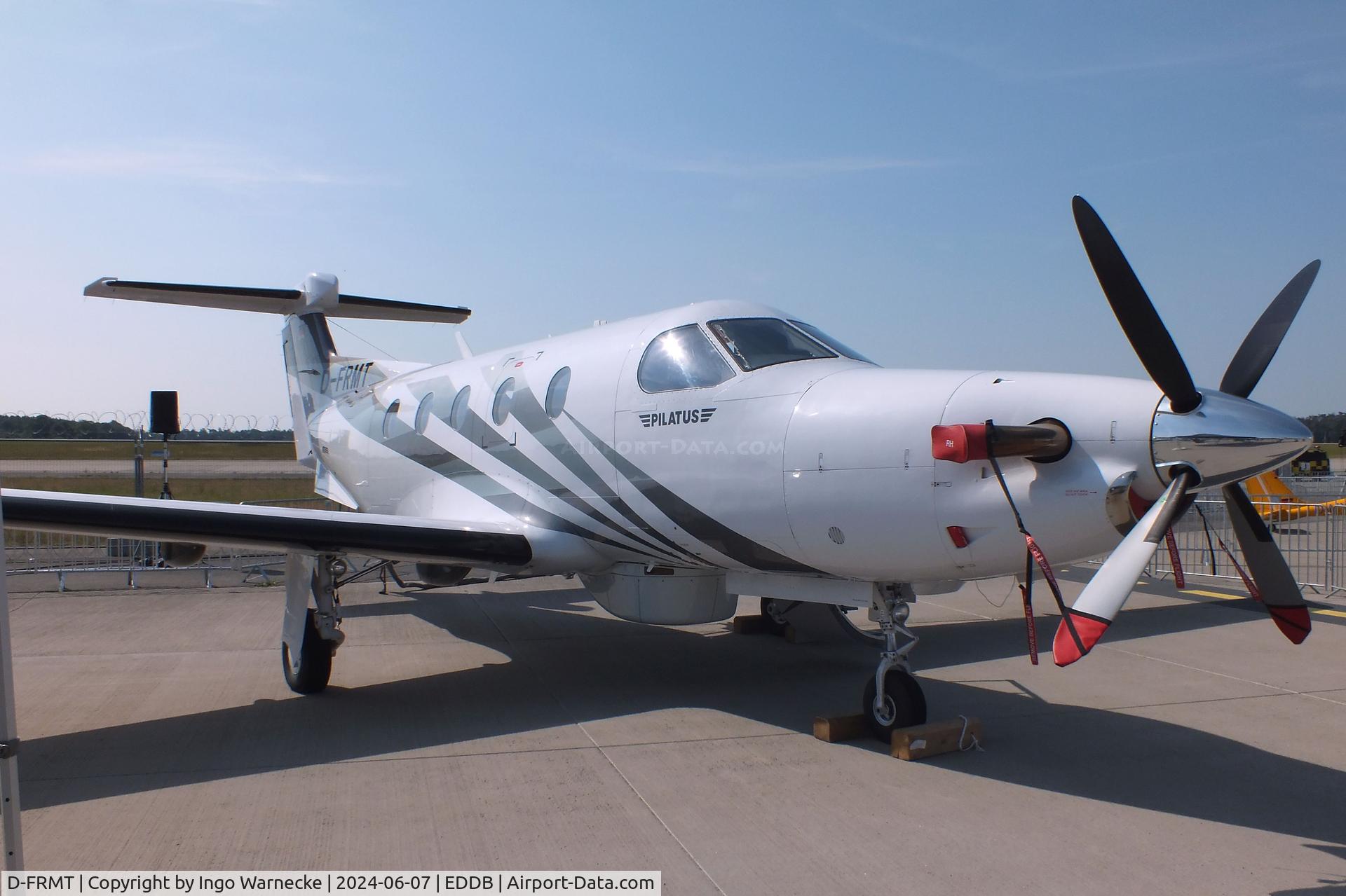 D-FRMT, 2009 Pilatus PC-12/47E NG C/N 1186, Pilatus PC-12/47E NG of E.I.S. Aircraft at ILA 2024, Berlin