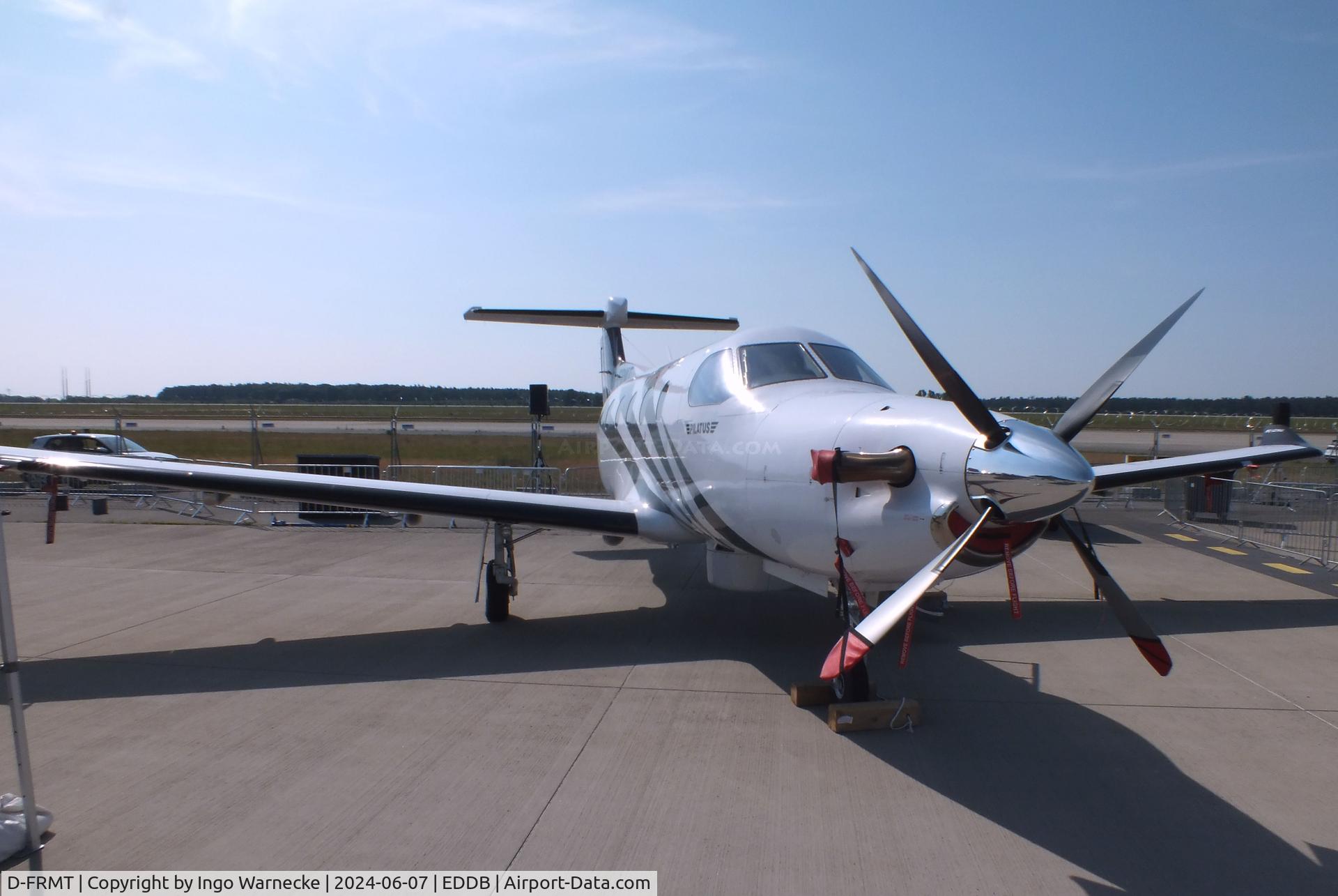 D-FRMT, 2009 Pilatus PC-12/47E NG C/N 1186, Pilatus PC-12/47E NG of E.I.S. Aircraft at ILA 2024, Berlin