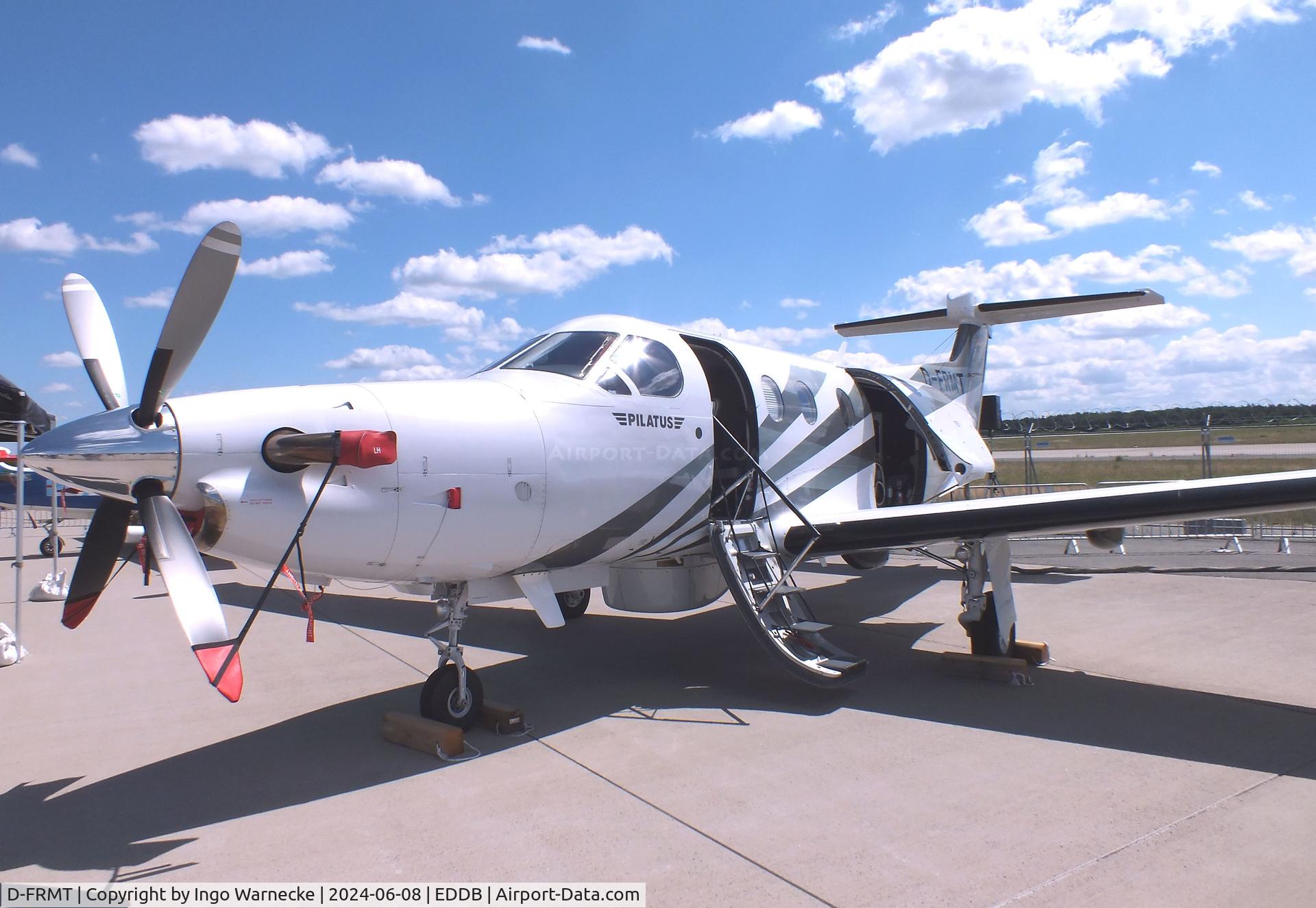 D-FRMT, 2009 Pilatus PC-12/47E NG C/N 1186, Pilatus PC-12/47E NG of E.I.S. Aircraft at ILA 2024, Berlin