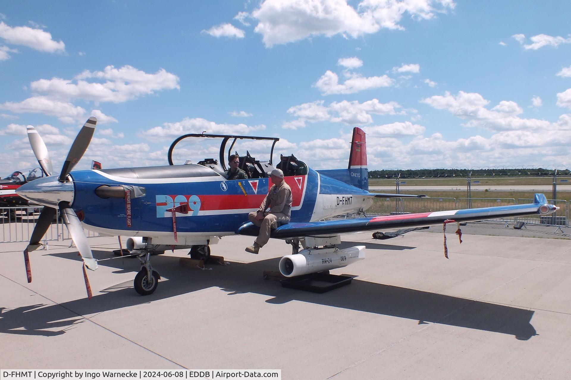 D-FHMT, Pilatus PC-9 C/N 171, Pilatus PC-9B of E.I.S. Aircraft at ILA 2024, Berlin
