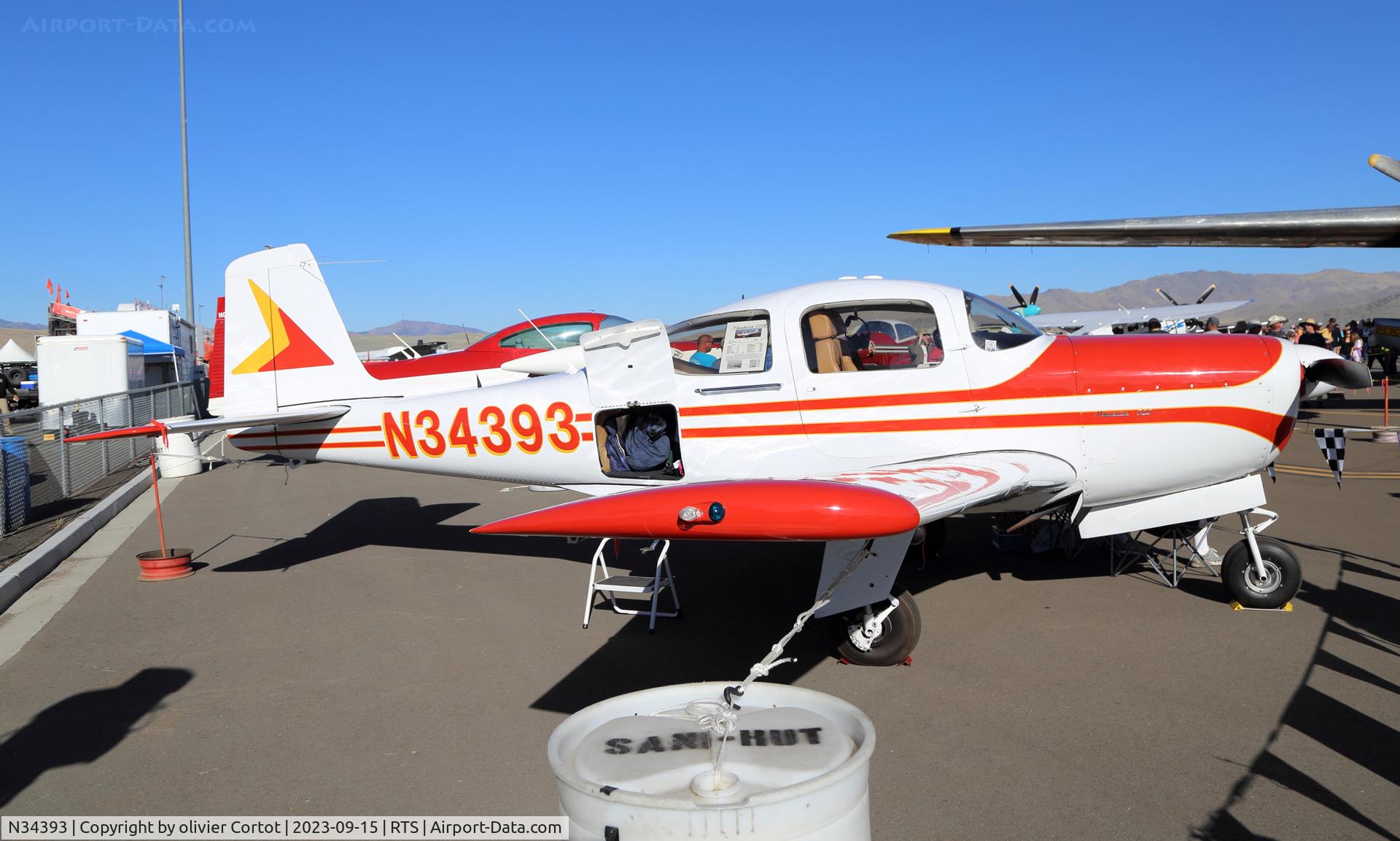 N34393, 1962 Meyers Industries Inc 200B C/N 275, 2023 Reno air races