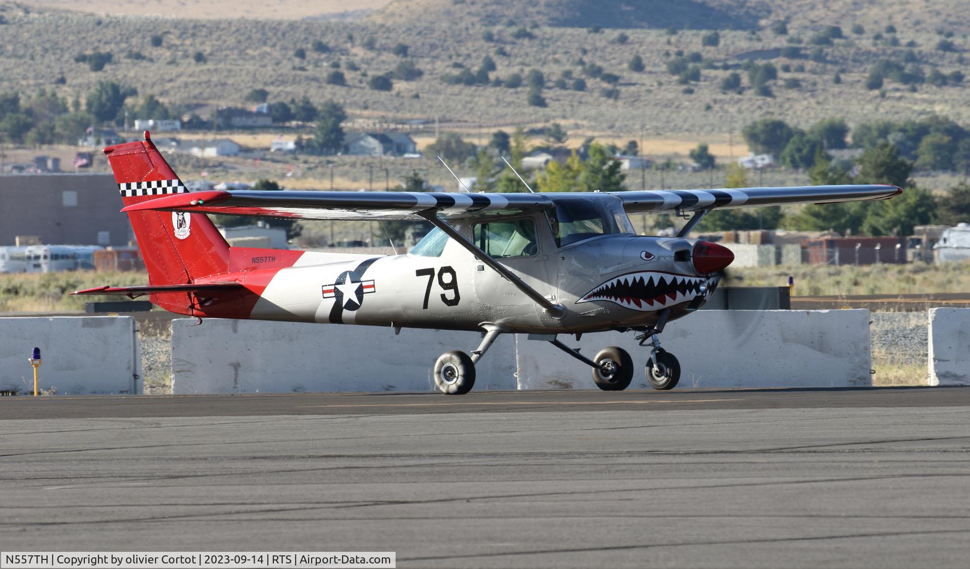 N557TH, 1975 Cessna 150M C/N 15077111, 2023 Reno air races