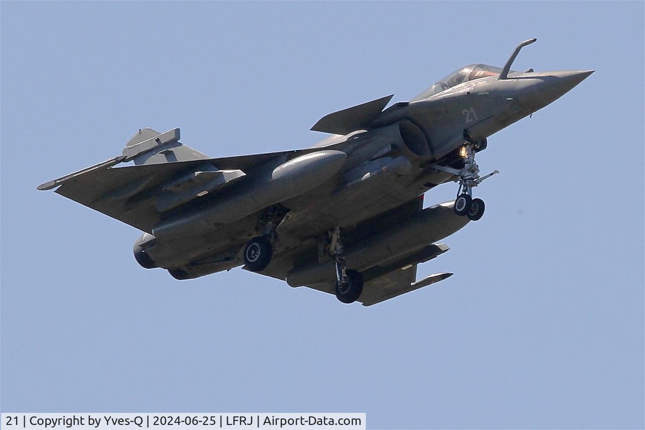 21, Dassault Rafale M C/N 21, Dassault Rafale M, landivisiau naval air base (LFRJ)