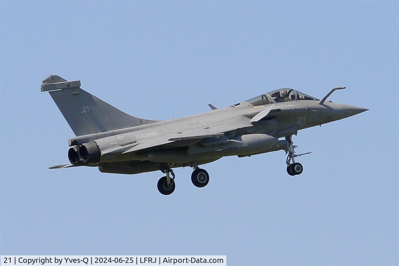 21, Dassault Rafale M C/N 21, Dassault Rafale M, landivisiau naval air base (LFRJ)