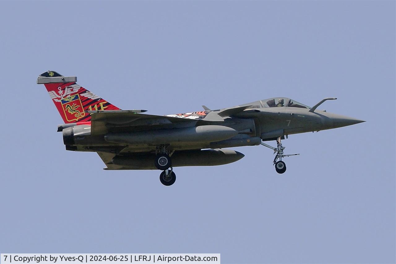 7, Dassault Rafale M C/N 7, Dassault Rafale M, landivisiau naval air base (LFRJ)