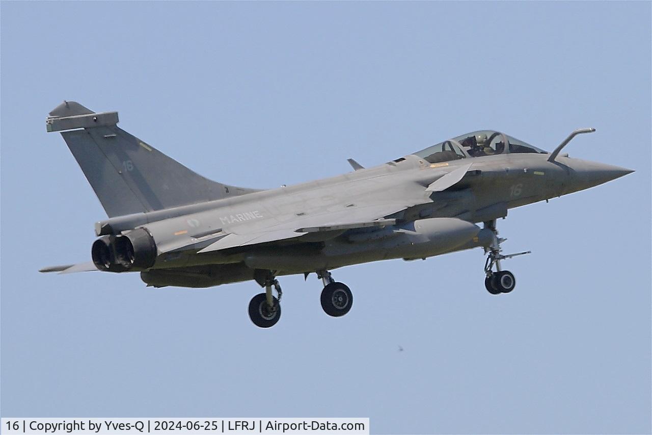 16, Dassault Rafale M C/N 16, Dassault Rafale M, landivisiau naval air base (LFRJ)