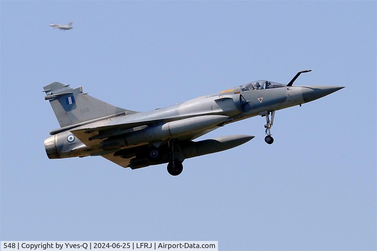 548, Dassault Mirage 2000-5 EG C/N 548, Mirage 2000-5 EG, landivisiau naval air base (LFRJ)