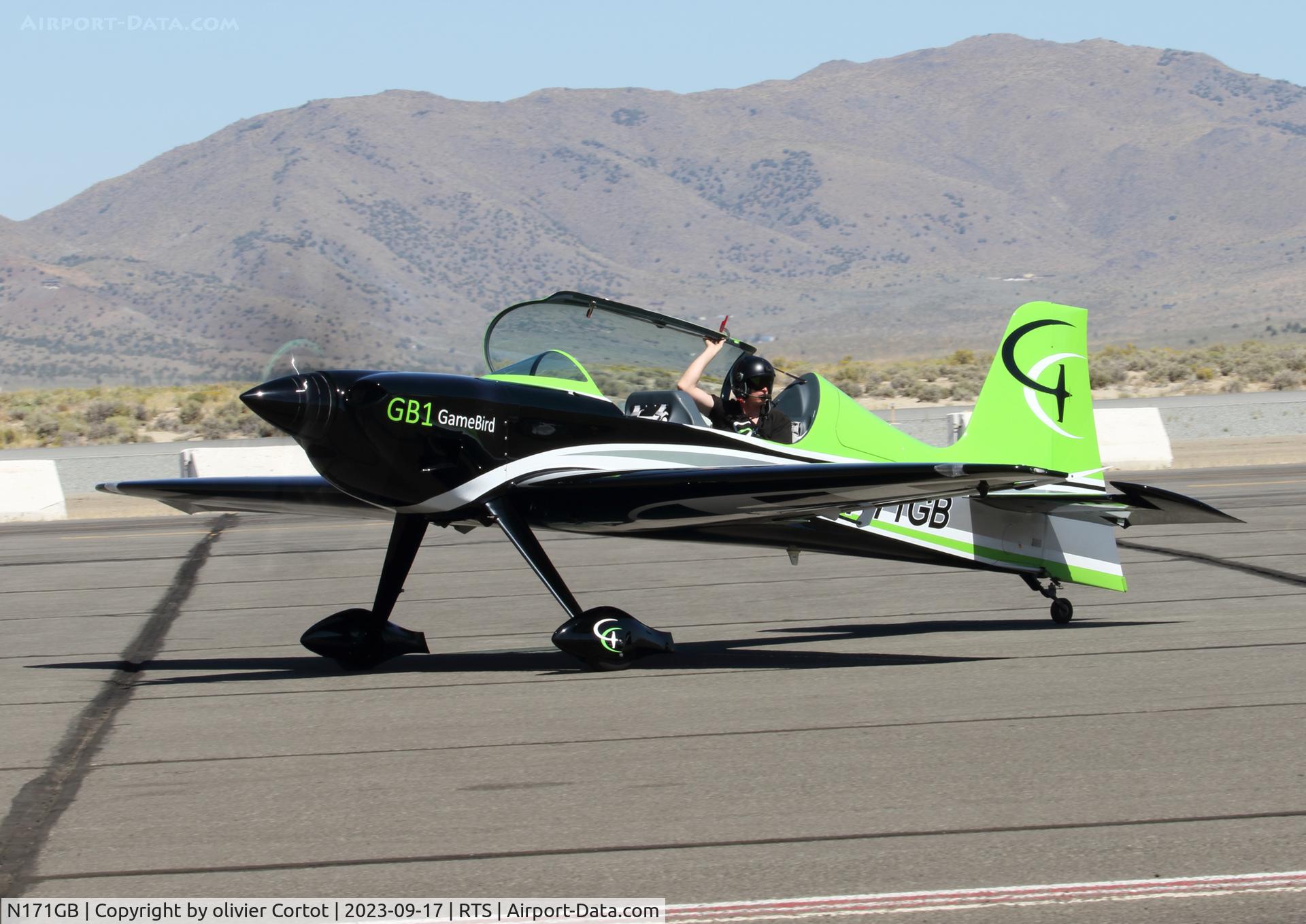 N171GB, 2015 Game Composites GBI Gamebird C/N 001, 2023 Reno air races