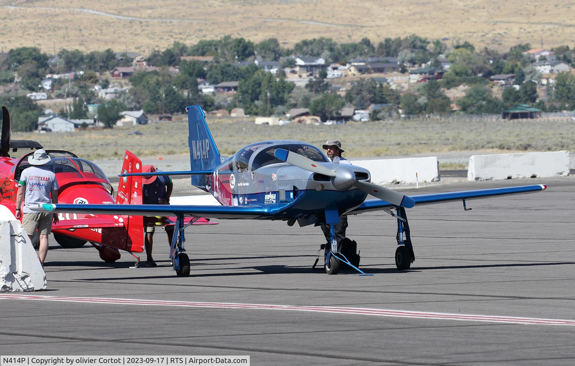 N414P, 1989 Stoddard-Hamilton Glasair III C/N 3053, 2023 Reno air races