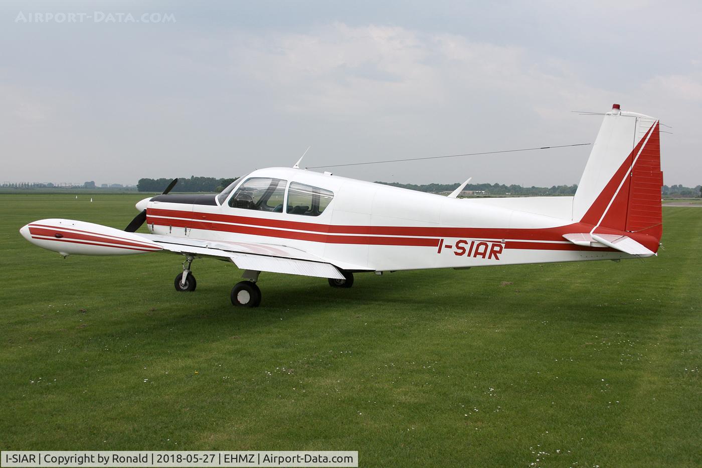 I-SIAR, 1965 SIAI-Marchetti S-205-20R C/N 003, at ehmz