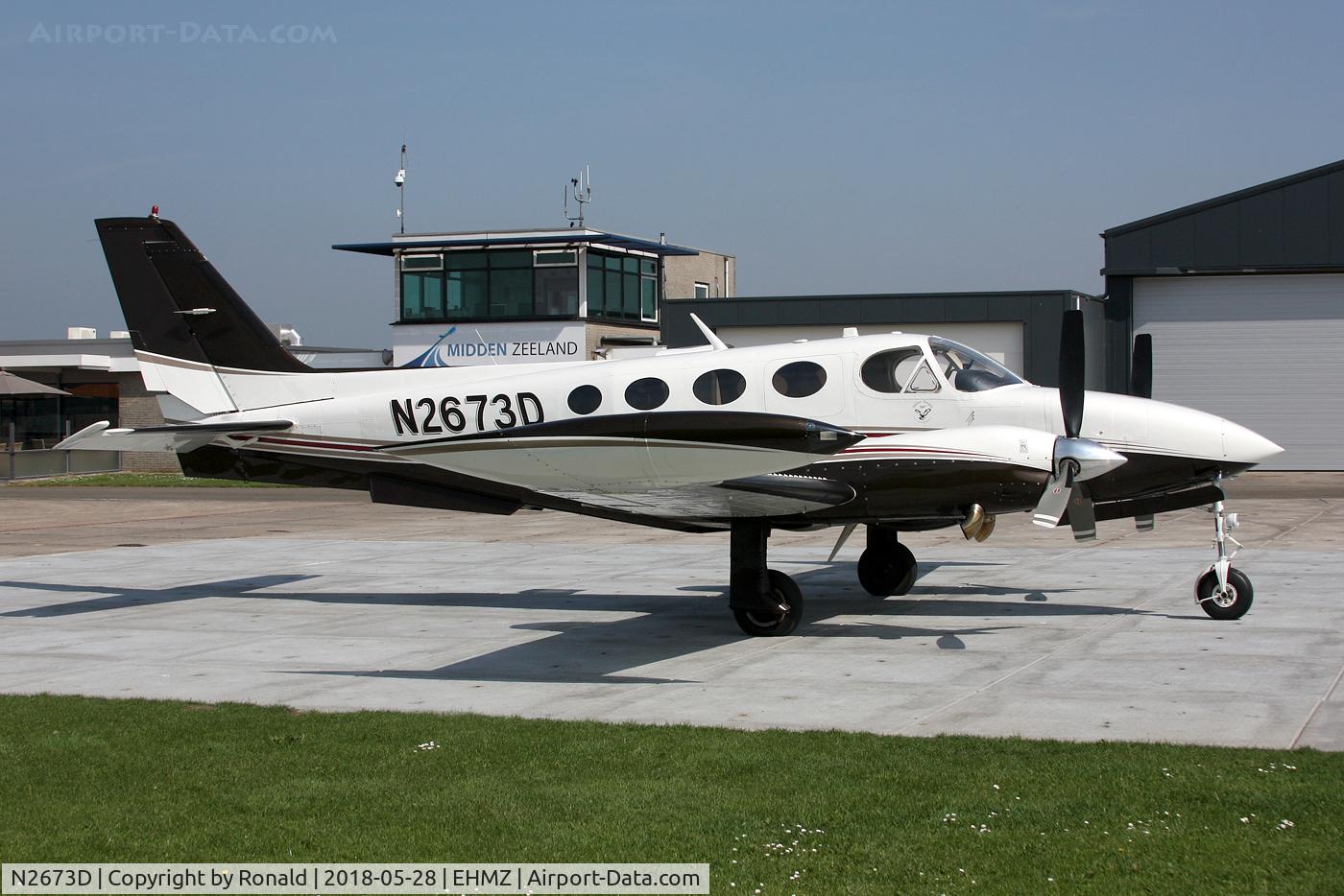 N2673D, 1979 Cessna 340A C/N 340A0755, at ehmz