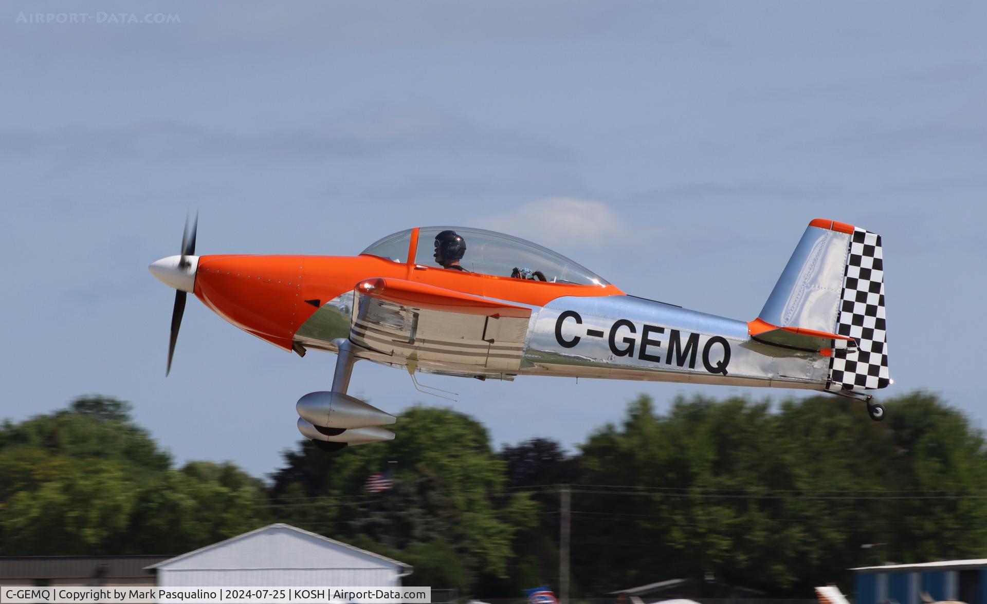 C-GEMQ, 2021 Vans RV-8 C/N 83274, Vans RV-8