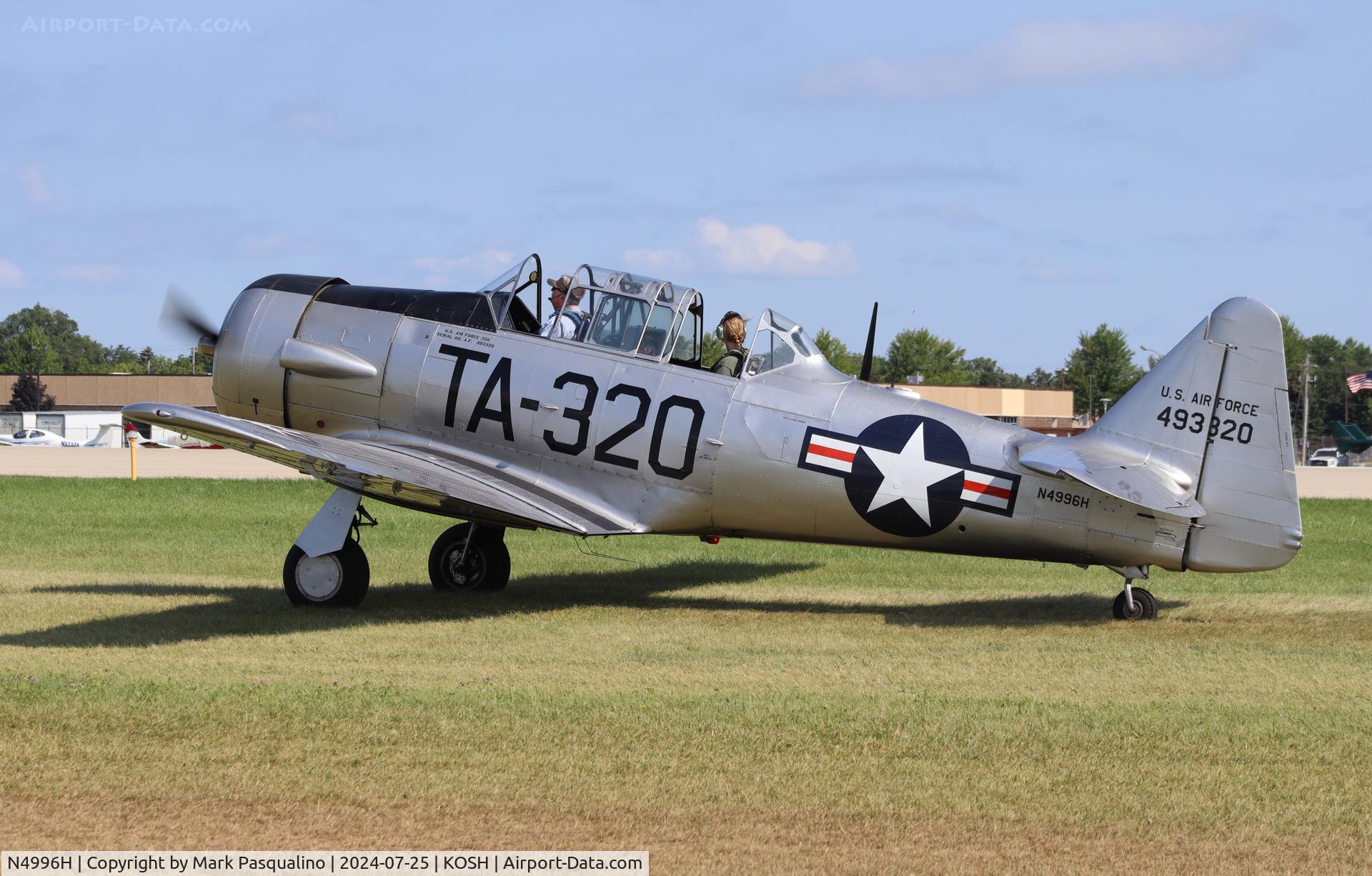 N4996H, 1951 North American T-6G Texan C/N 168-424, North American T-6G