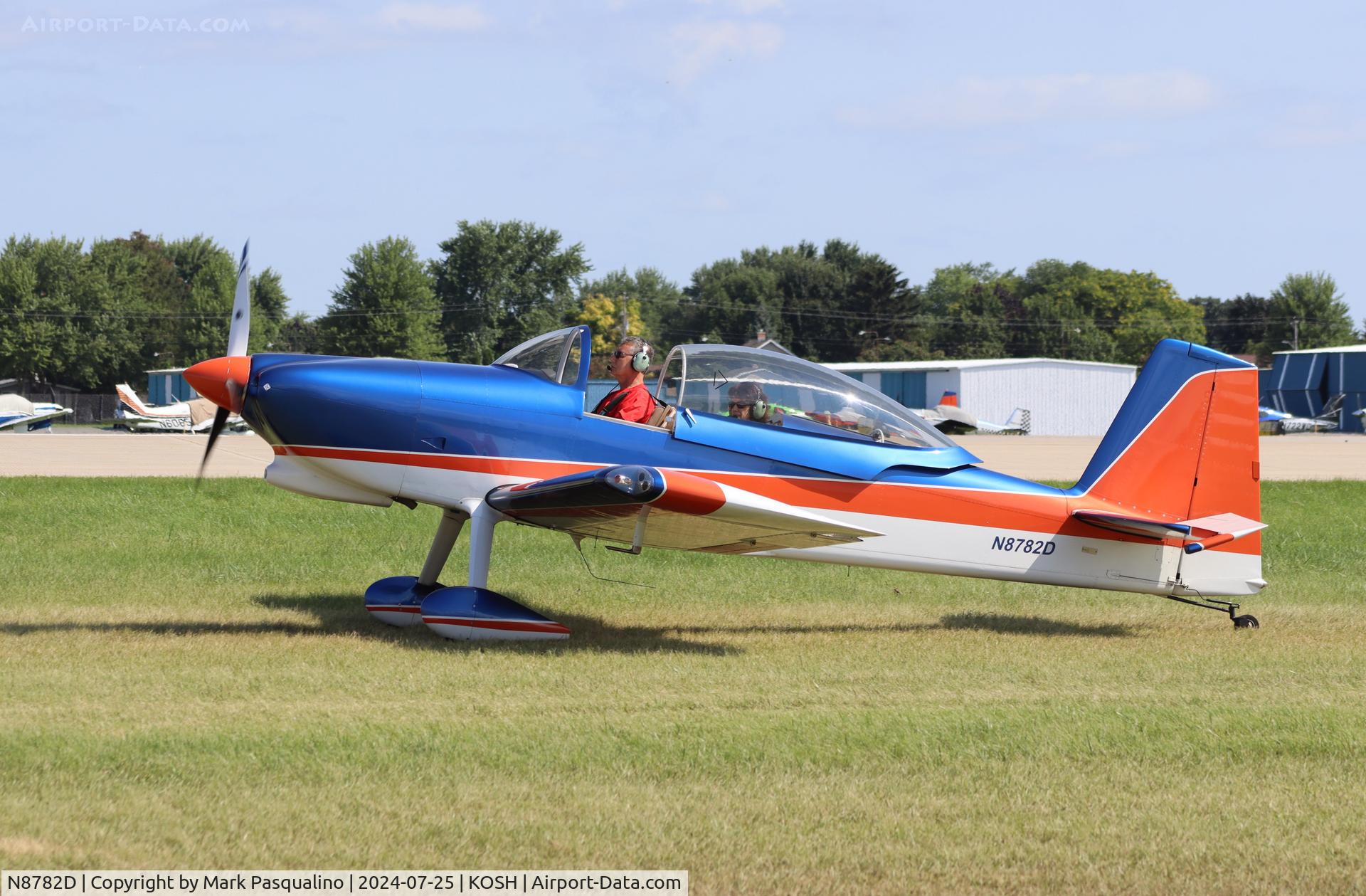 N8782D, 2013 Vans RV-8 C/N 83167, Vans RV-8