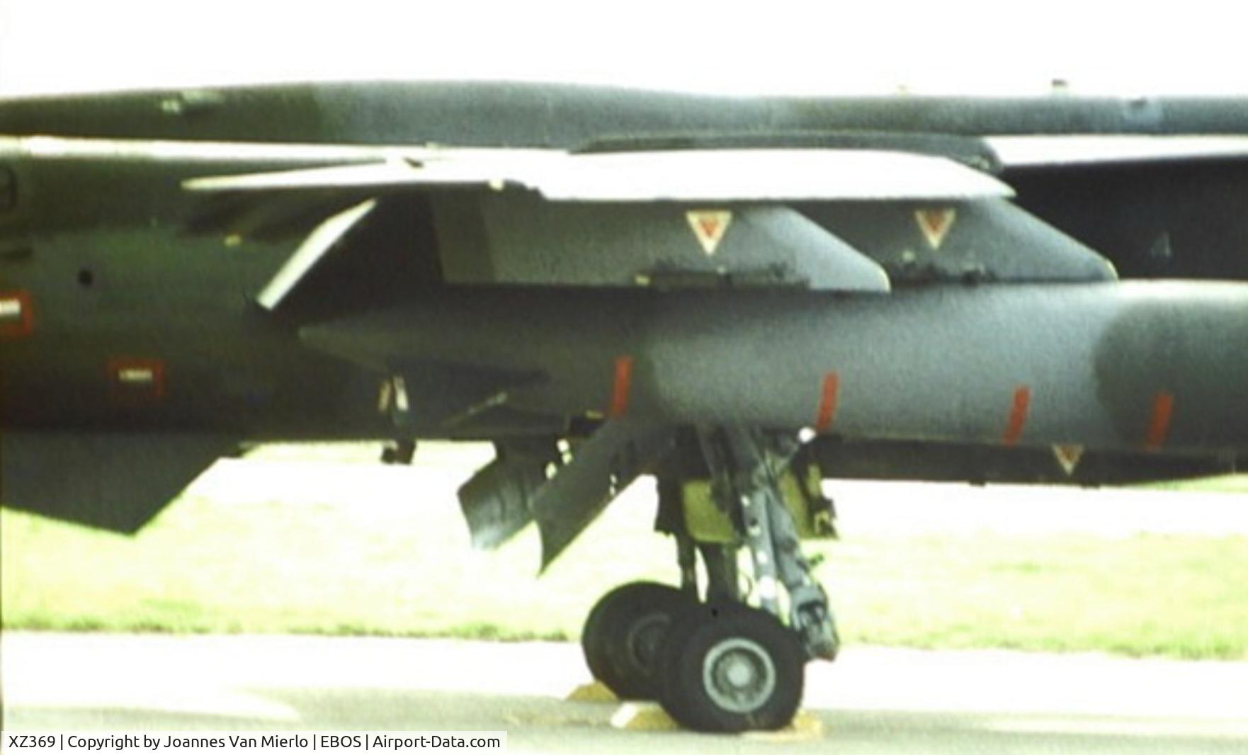 XZ369, 1976 Sepecat Jaguar GR.1A C/N S.136, ex-slide