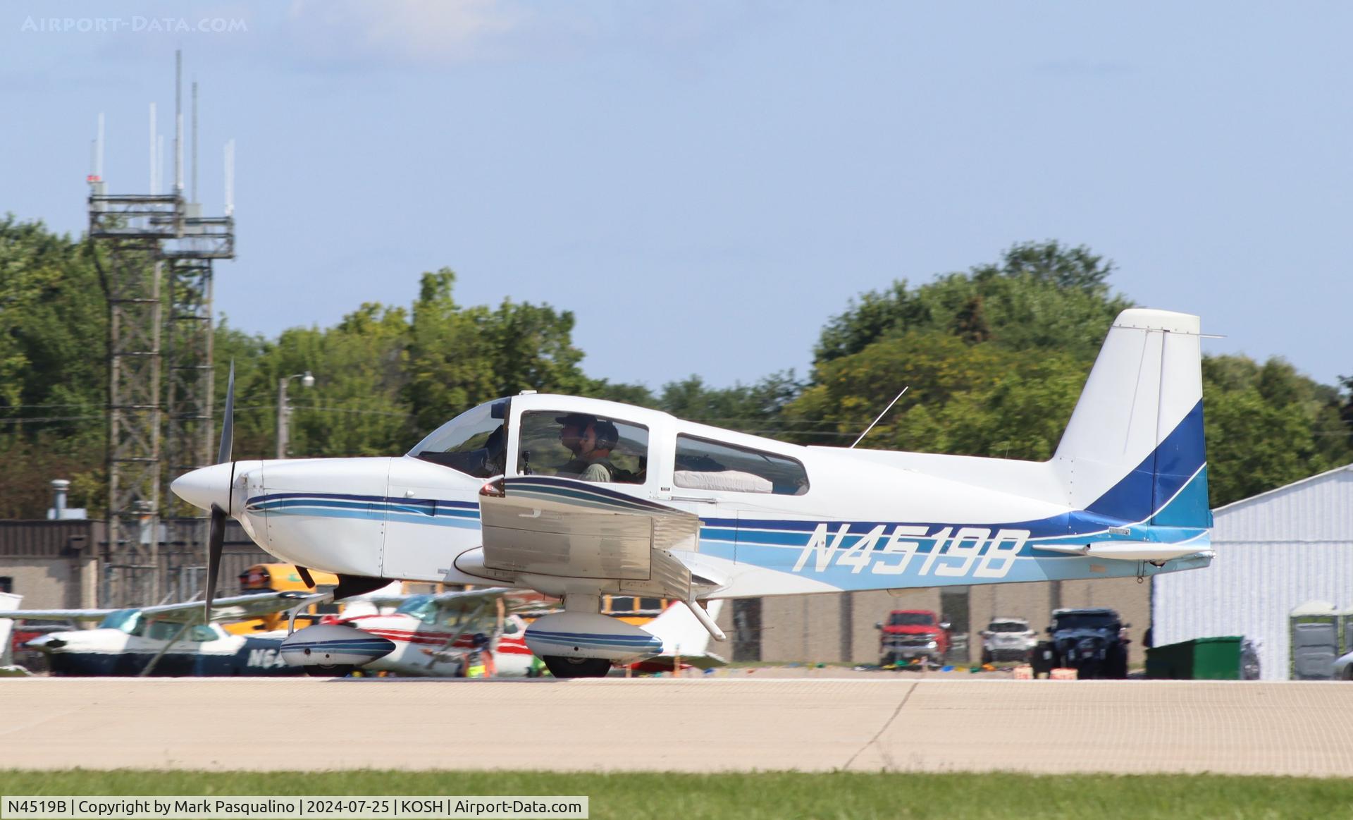 N4519B, 1979 Gulfstream American Corp AA-5B C/N AA5B1048, Gulfstream American AA-5B