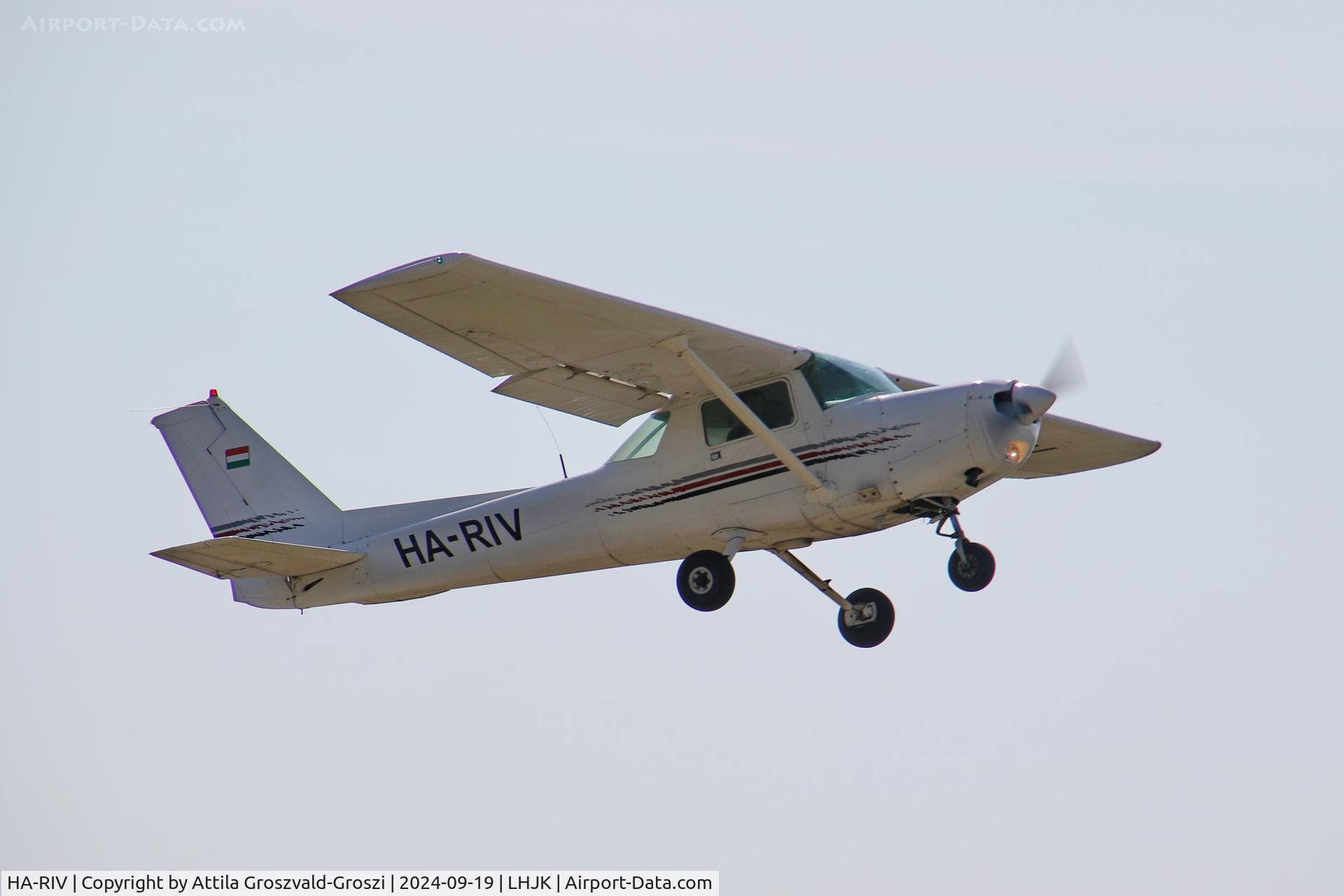 HA-RIV, Cessna 152 C/N 15280199, LHJK - Jakabszállás Airport, Hungary