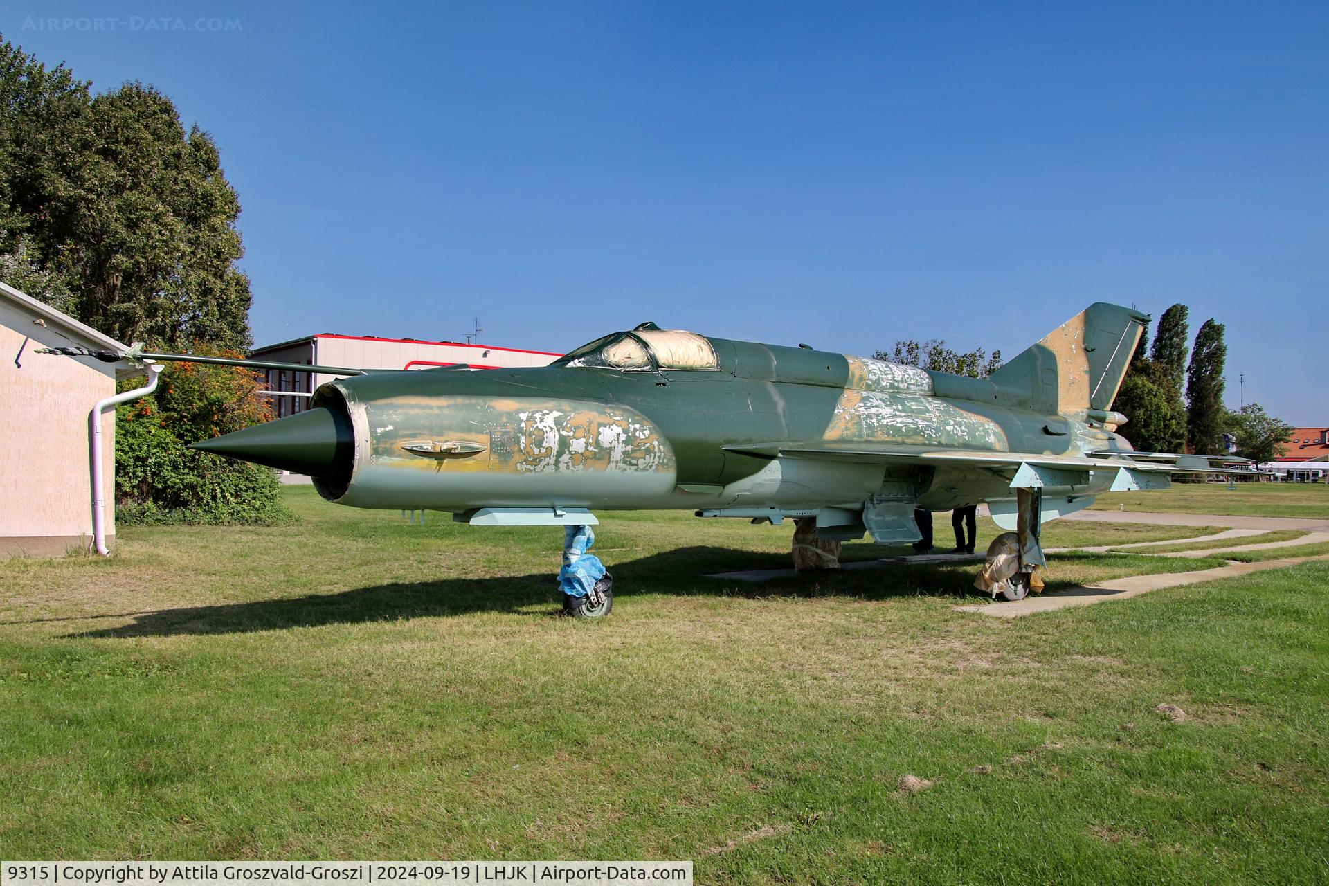 9315, Mikoyan-Gurevich MiG-21MF C/N 969315, LHJK - Jakabszállás Airport, Hungary