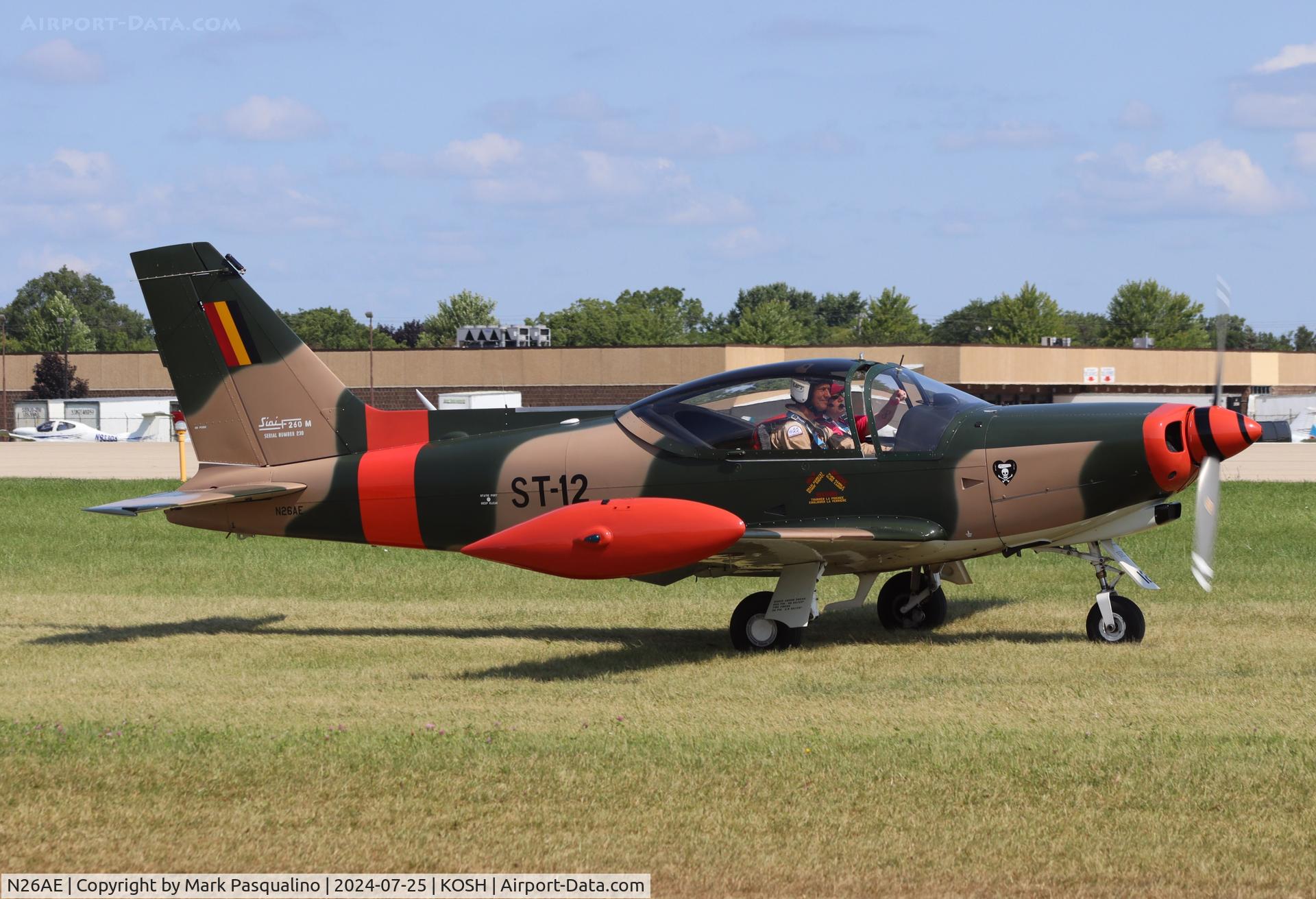 N26AE, 1976 SIAI-Marchetti SF-260B C/N 230/21-06, SIAI-Marchetti SF-260B