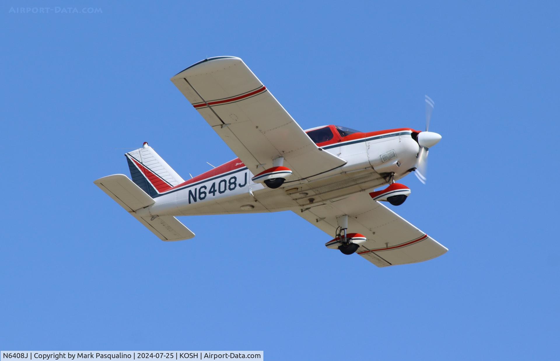 N6408J, 1968 Piper PA-28-180 C/N 28-4825, Piper PA-28-180