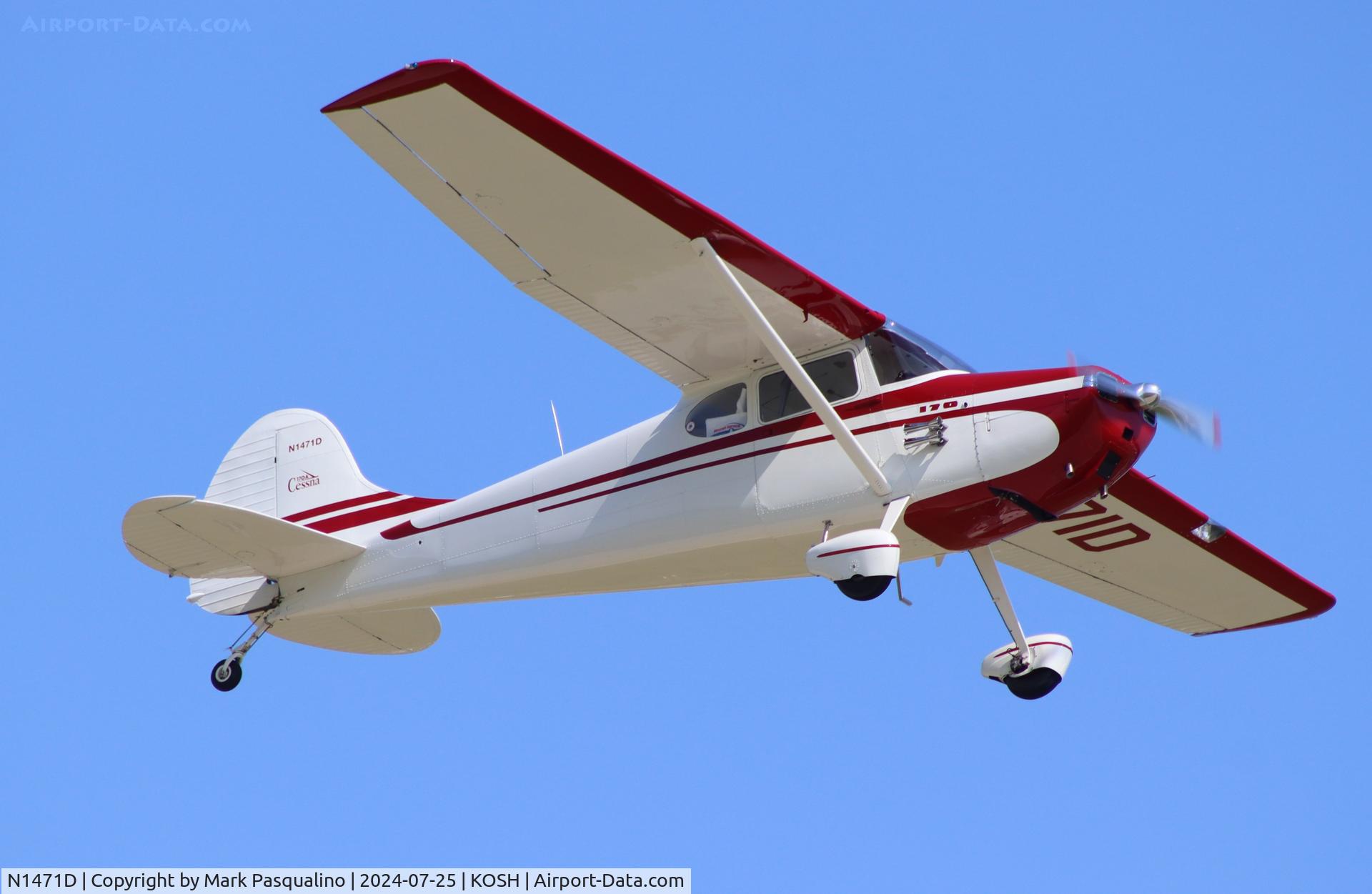 N1471D, 1951 Cessna 170A C/N 20054, Cessna 170A