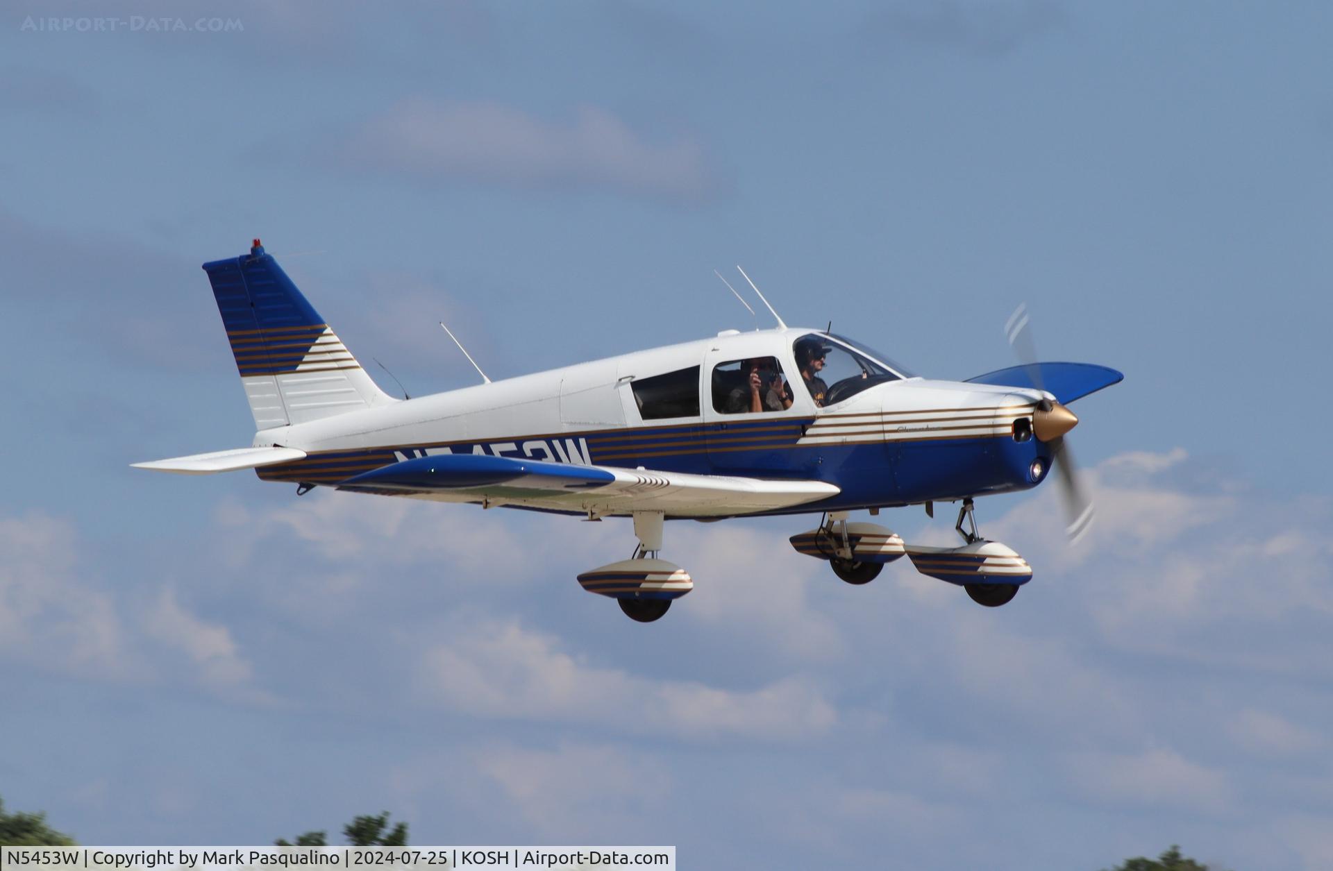 N5453W, 1962 Piper PA-28-160 Cherokee C/N 28-531, Piper PA-28-160