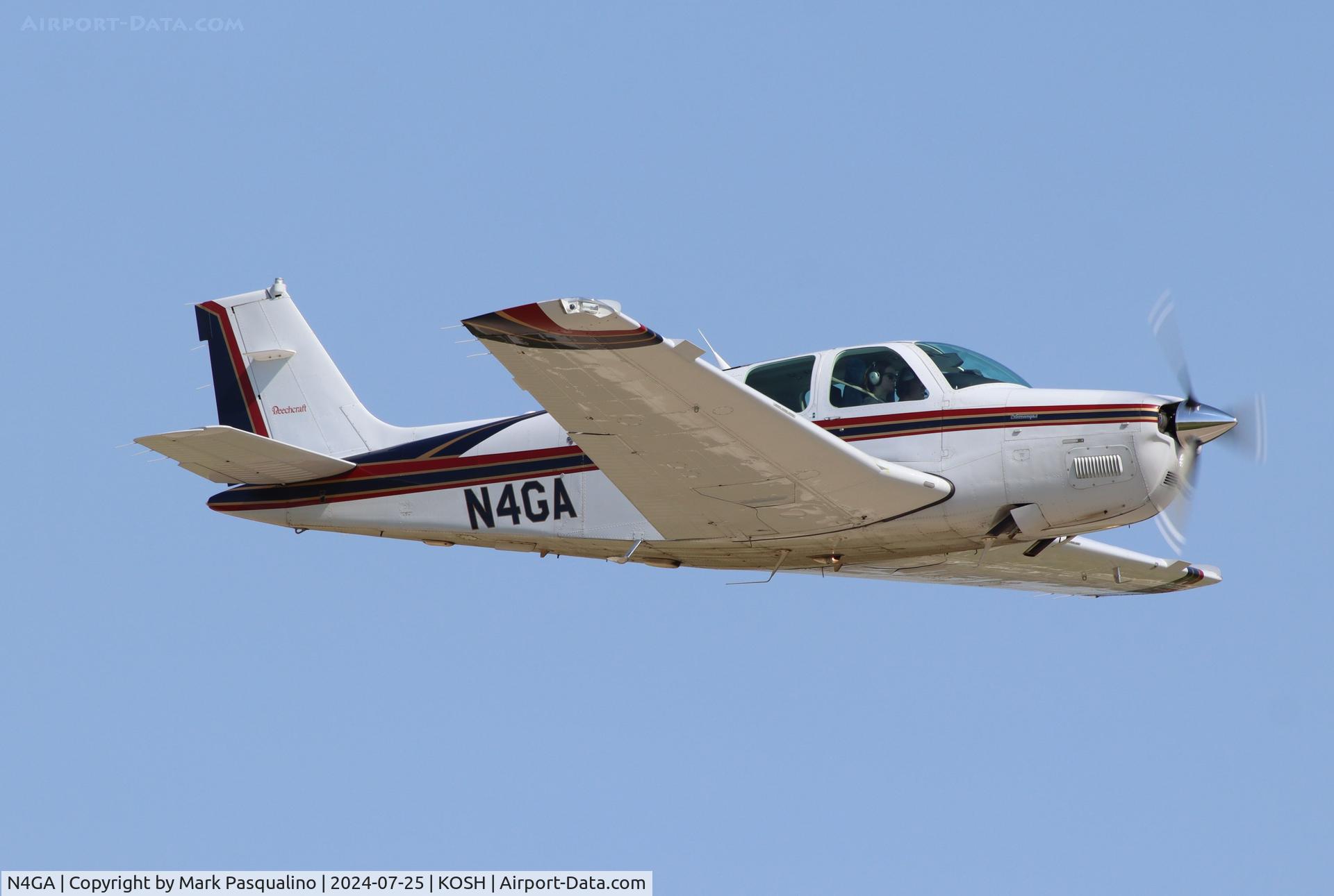 N4GA, 1989 Beech A36 Bonanza 36 C/N E-2466, Beech A36