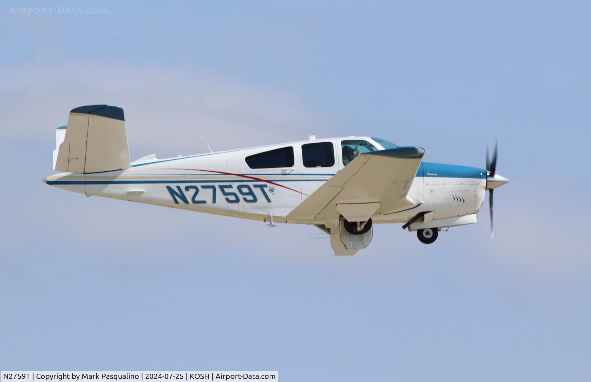 N2759T, 1967 Beech V35 Bonanza C/N D-8468, Beech V35