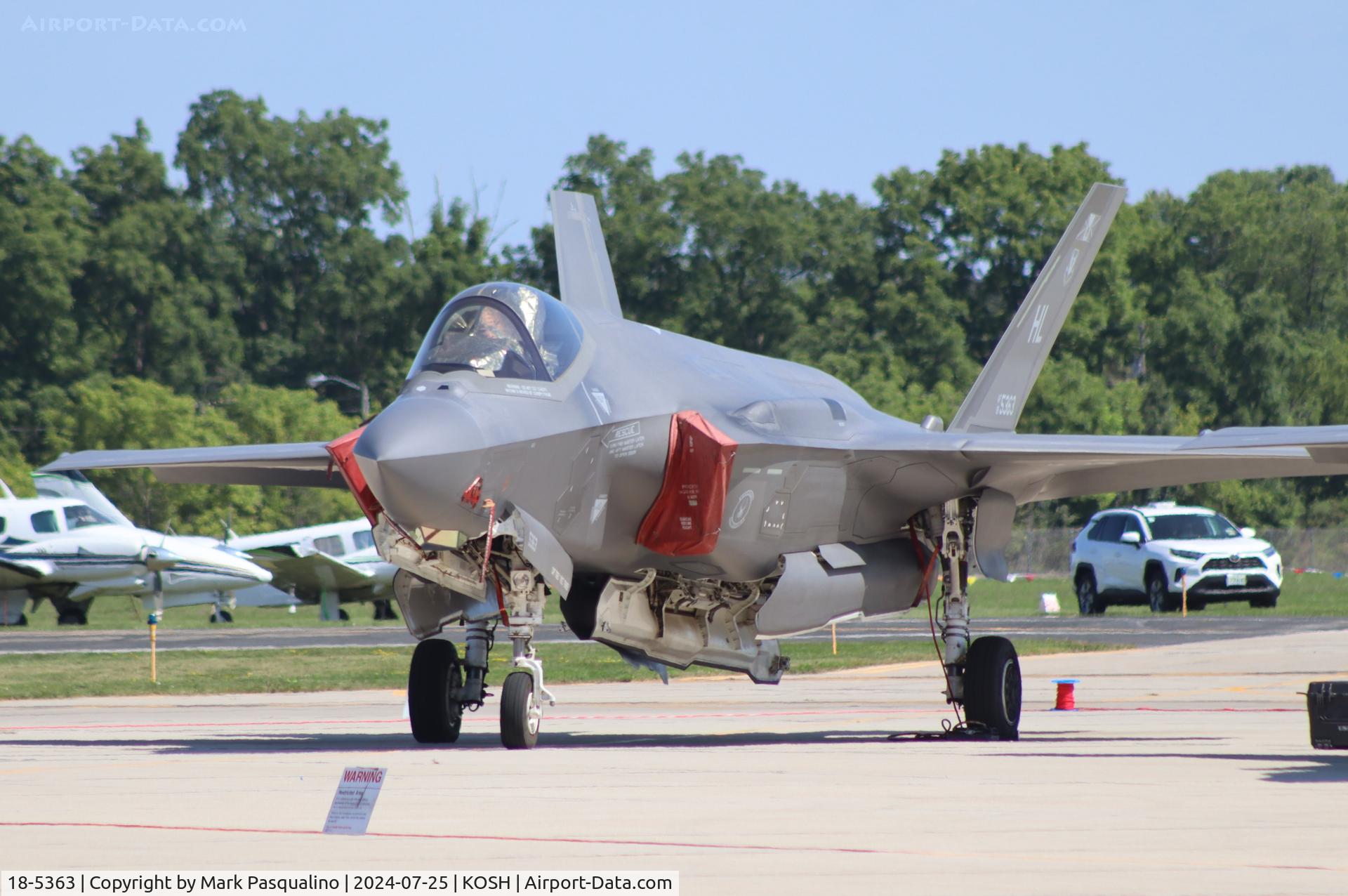 18-5363, 2018 Lockheed Martin F-35A Lightning II C/N AF-254, Lockheed Martin F-35A Lightning II