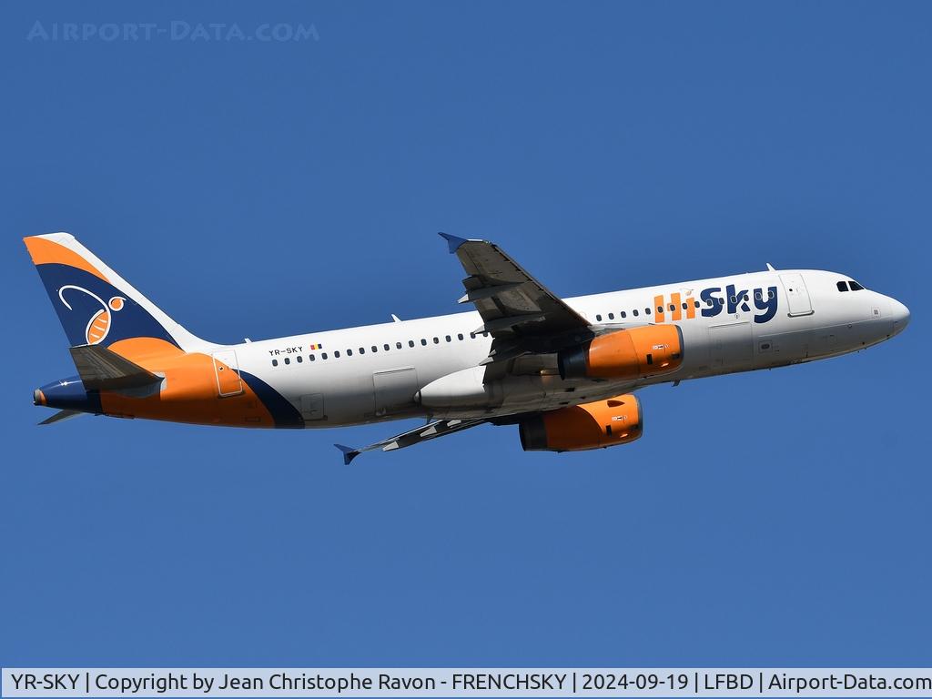 YR-SKY, 2010 Airbus A320-232 C/N 4493, Bordeaux (BOD)	Bucharest (OTP)	H4228