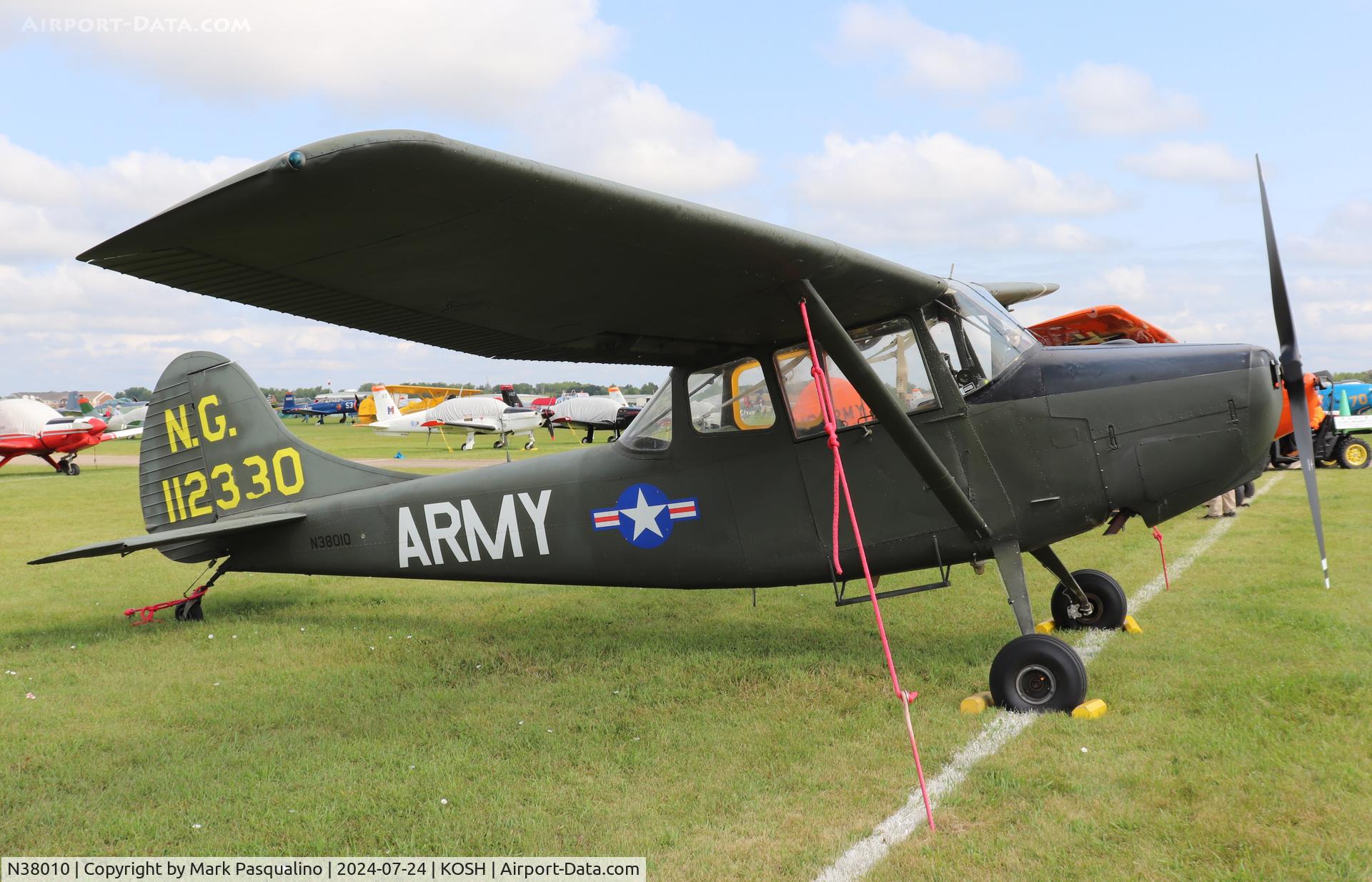 N38010, Cessna 305A C/N 22644, Cessna 305A