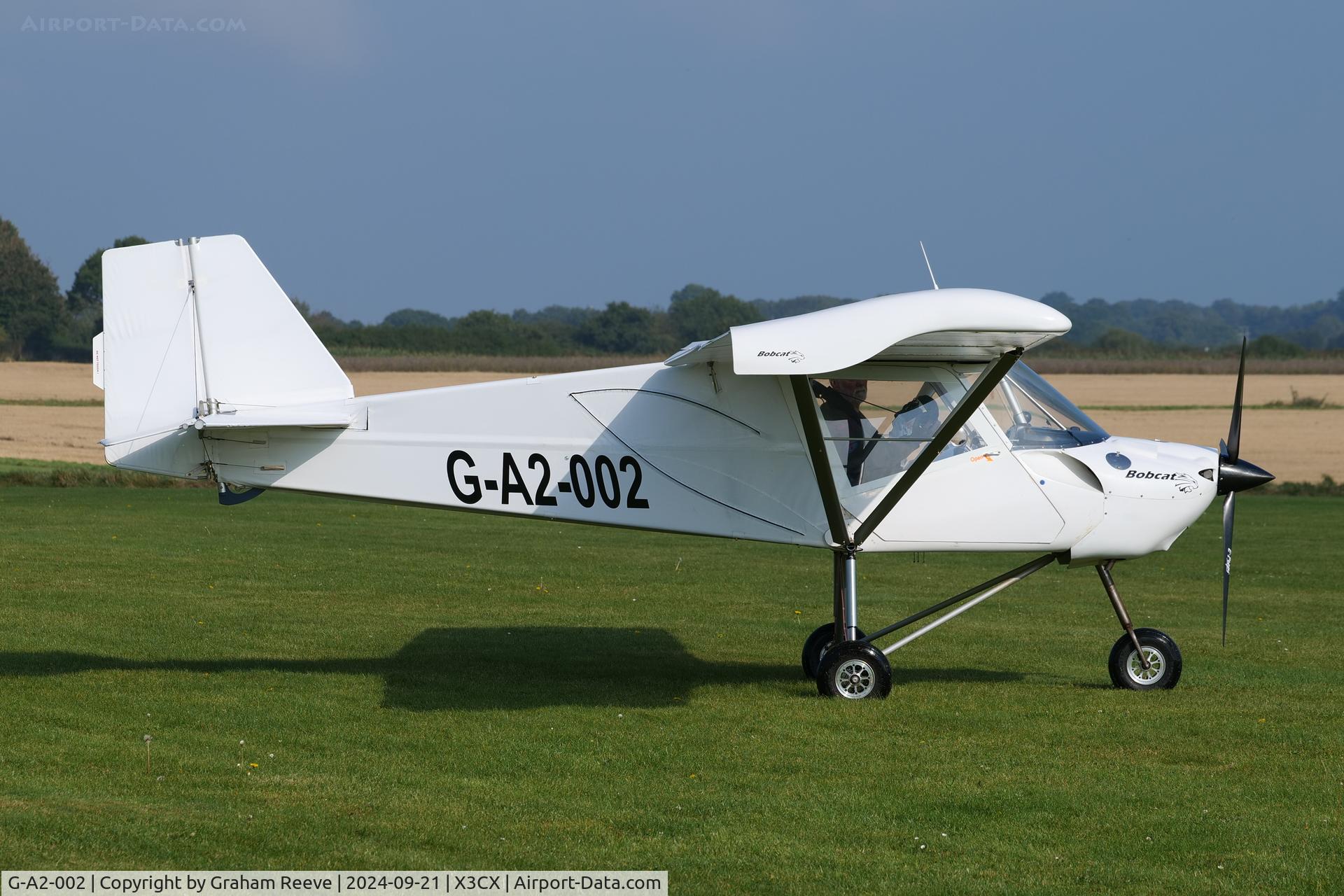 G-A2-002, 2024 The Light Aircraft Company Bobcat C/N Unknown, Parked at Northrepps.