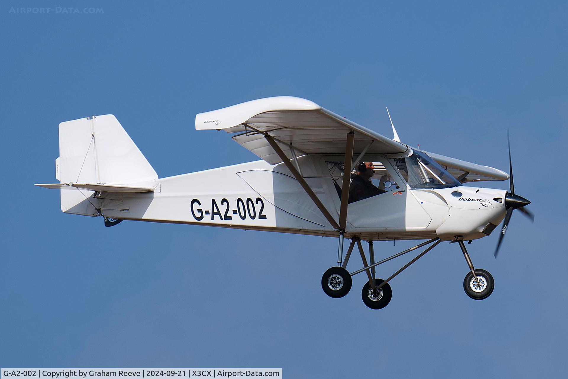 G-A2-002, 2024 The Light Aircraft Company Bobcat C/N Unknown, Landing at Northrepps.