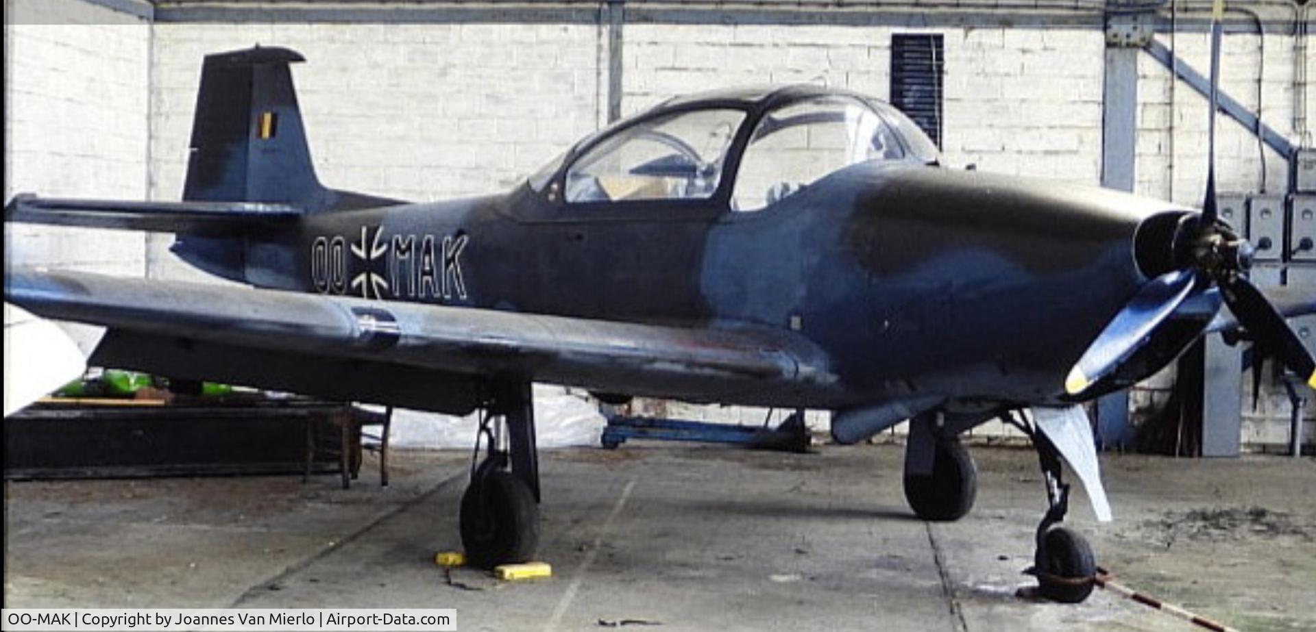 OO-MAK, 1959 Piaggio (Focke-Wulf) FWP-149D C/N 056, ex-slide