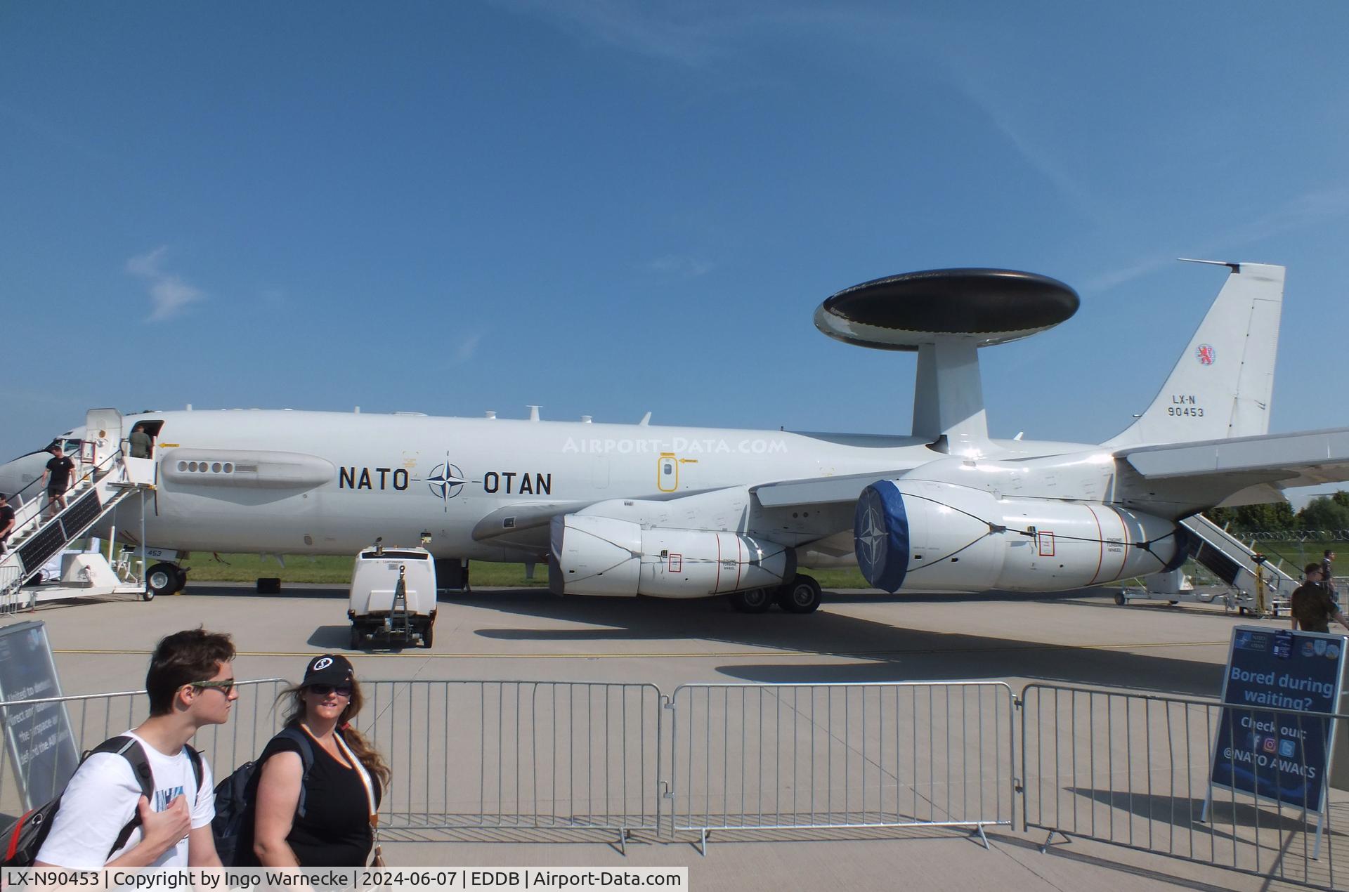 LX-N90453, 1983 Boeing E-3A Sentry C/N 22848, Boeing E-3A Sentry of the NAEW&C E-3A Component at ILA 2024, Berlin