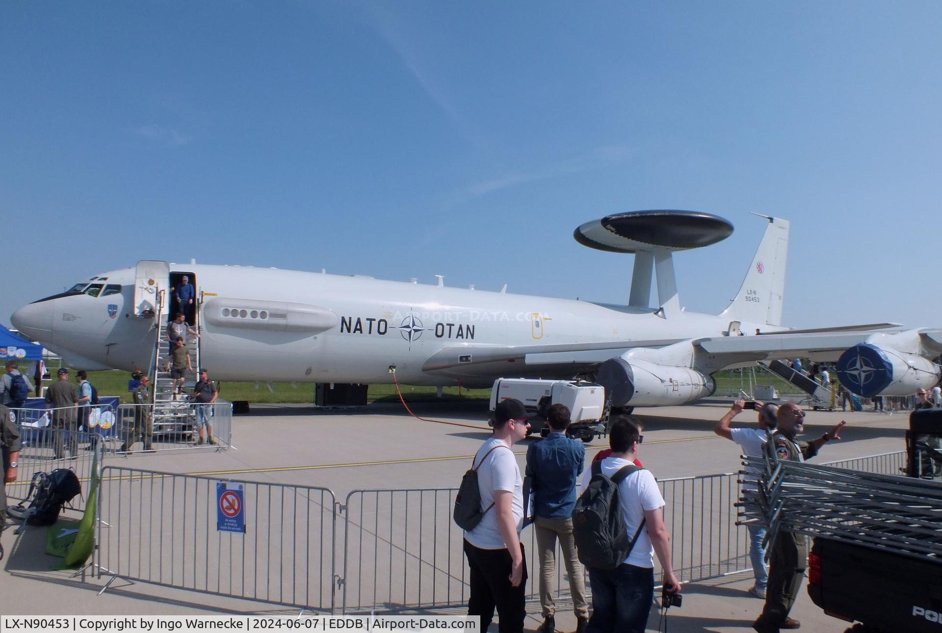 LX-N90453, 1983 Boeing E-3A Sentry C/N 22848, Boeing E-3A Sentry of the NAEW&C E-3A Component at ILA 2024, Berlin