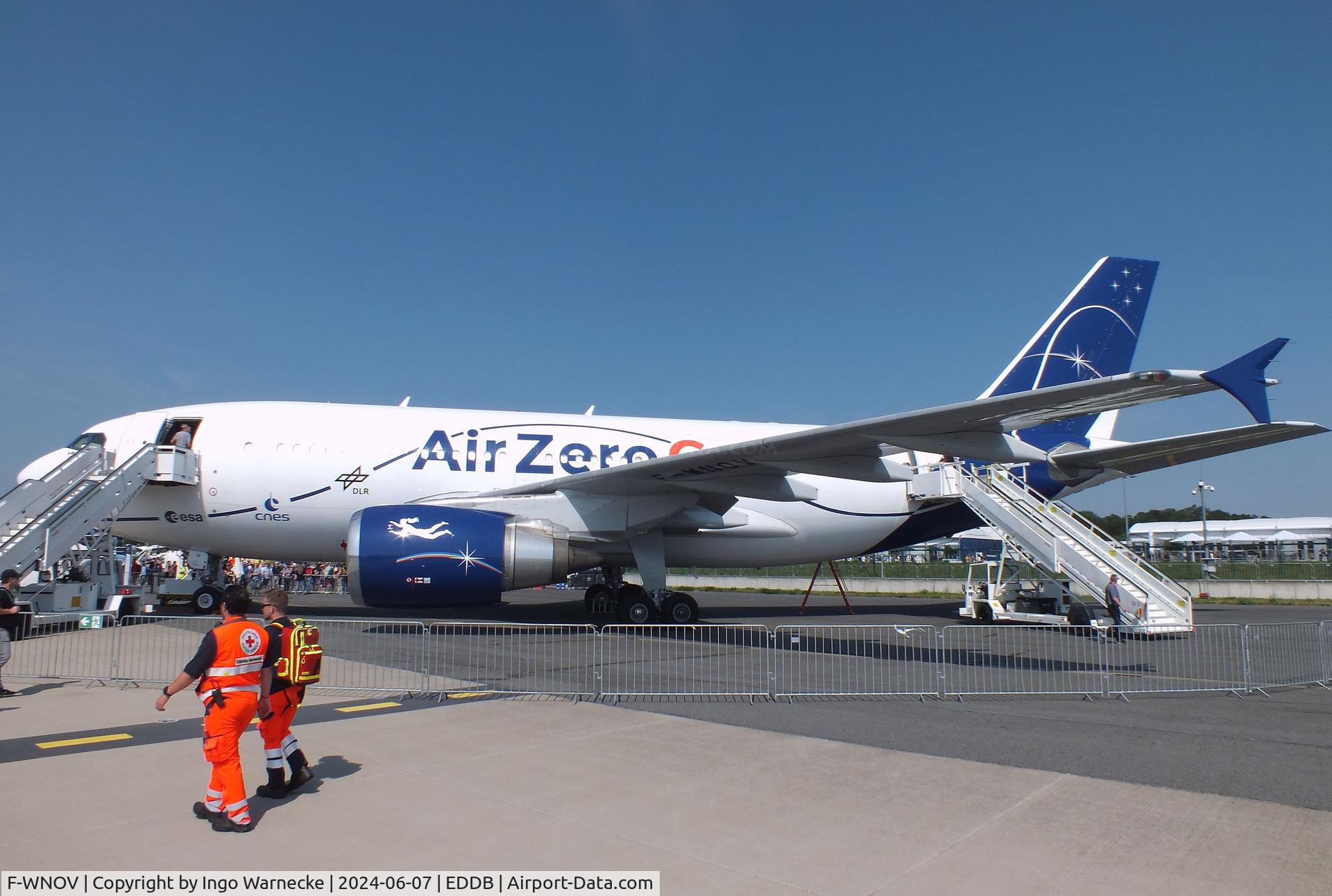 F-WNOV, 1989 Airbus A310-304ET C/N 498, Airbus A310-304ET 'Air Zero G' of noveSpace/ESA/CNES/DLR at ILA 2024, Berlin